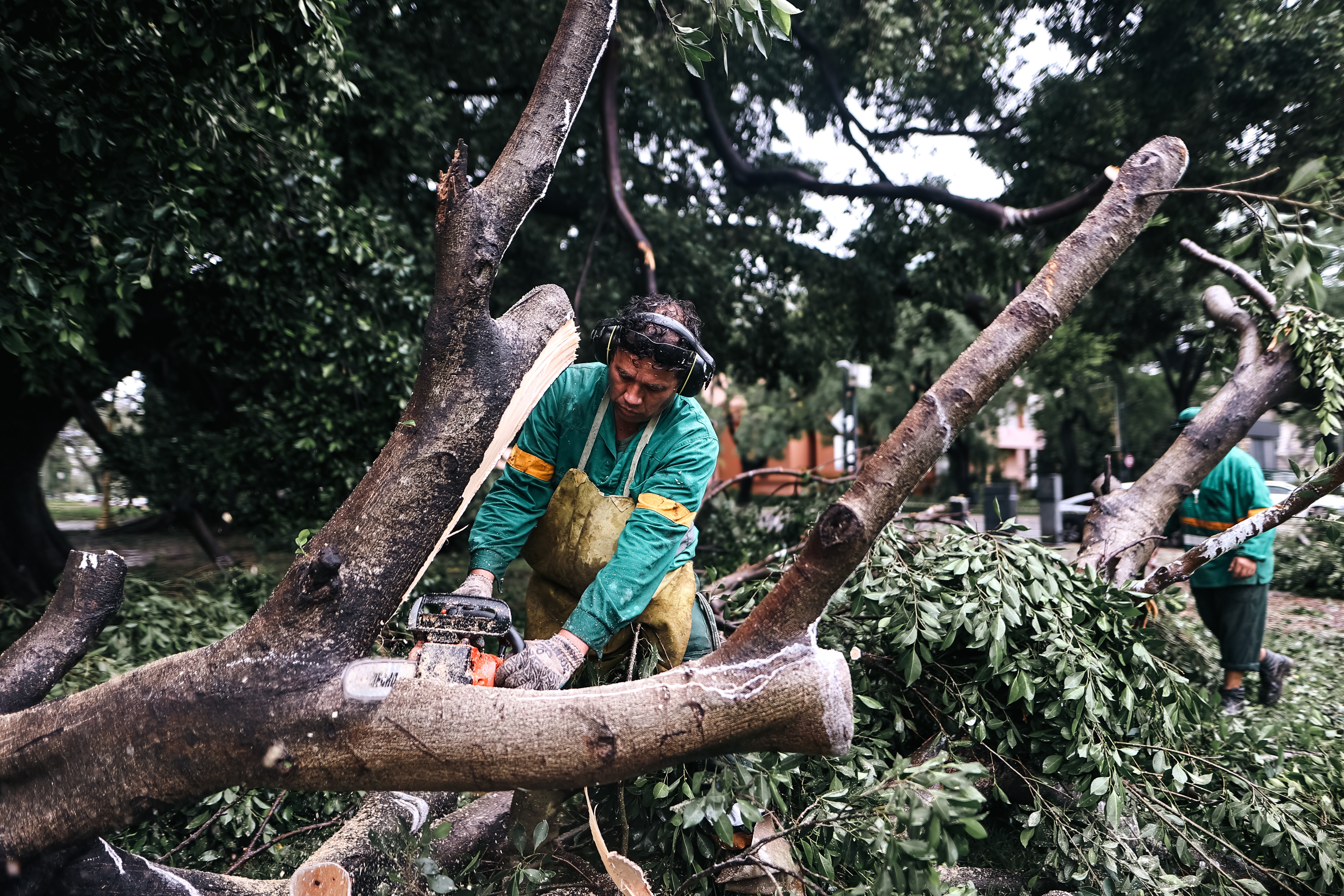 Storms affect Buenos Aires Metropolitan Area
