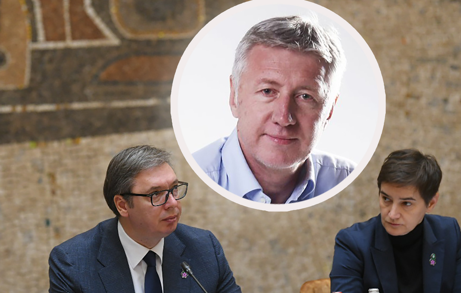 Ranko Pivljanin Vučić i Ana Brnabić