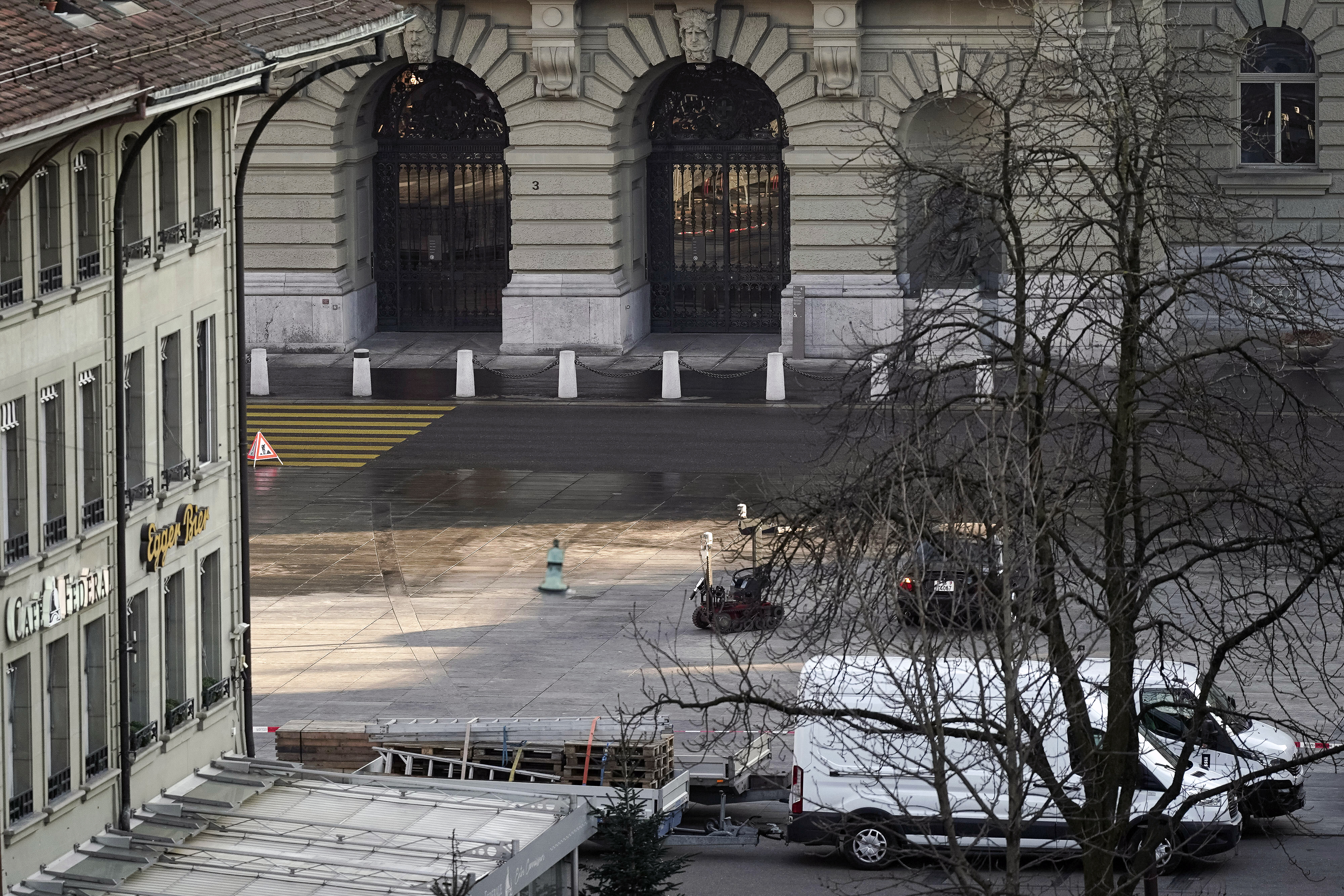 Switzerland Parliament Armed Suspect