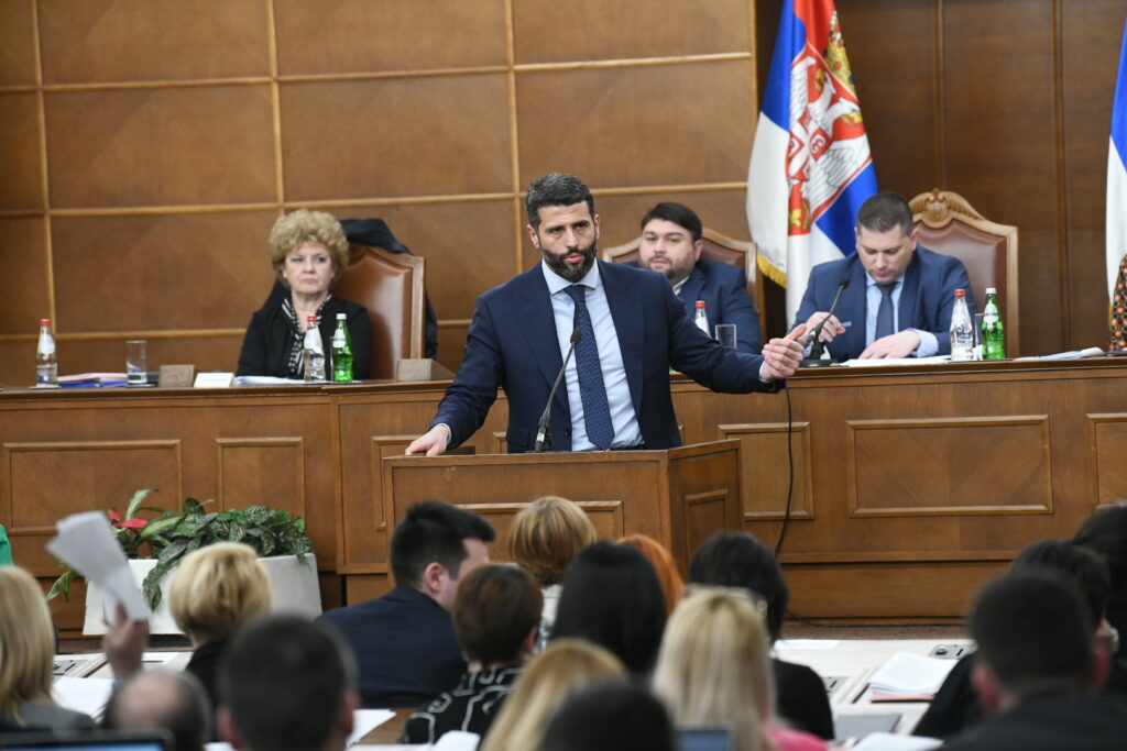 Beograd 21. februar 2023. Skupstina grada Beograda, sednica  Foto:Vesna Lalić/Nova.rs