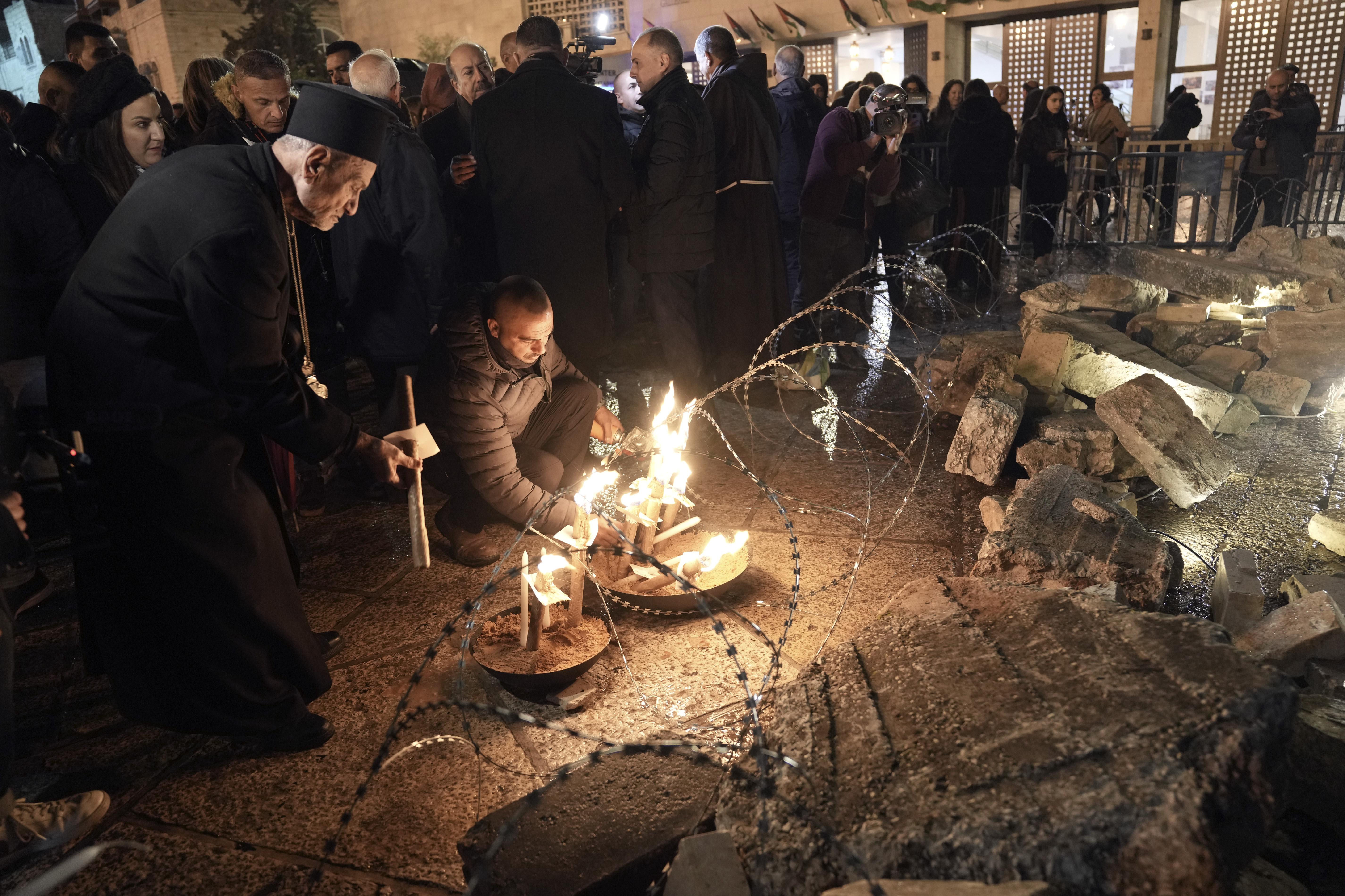 Israel Palestinians Christmas