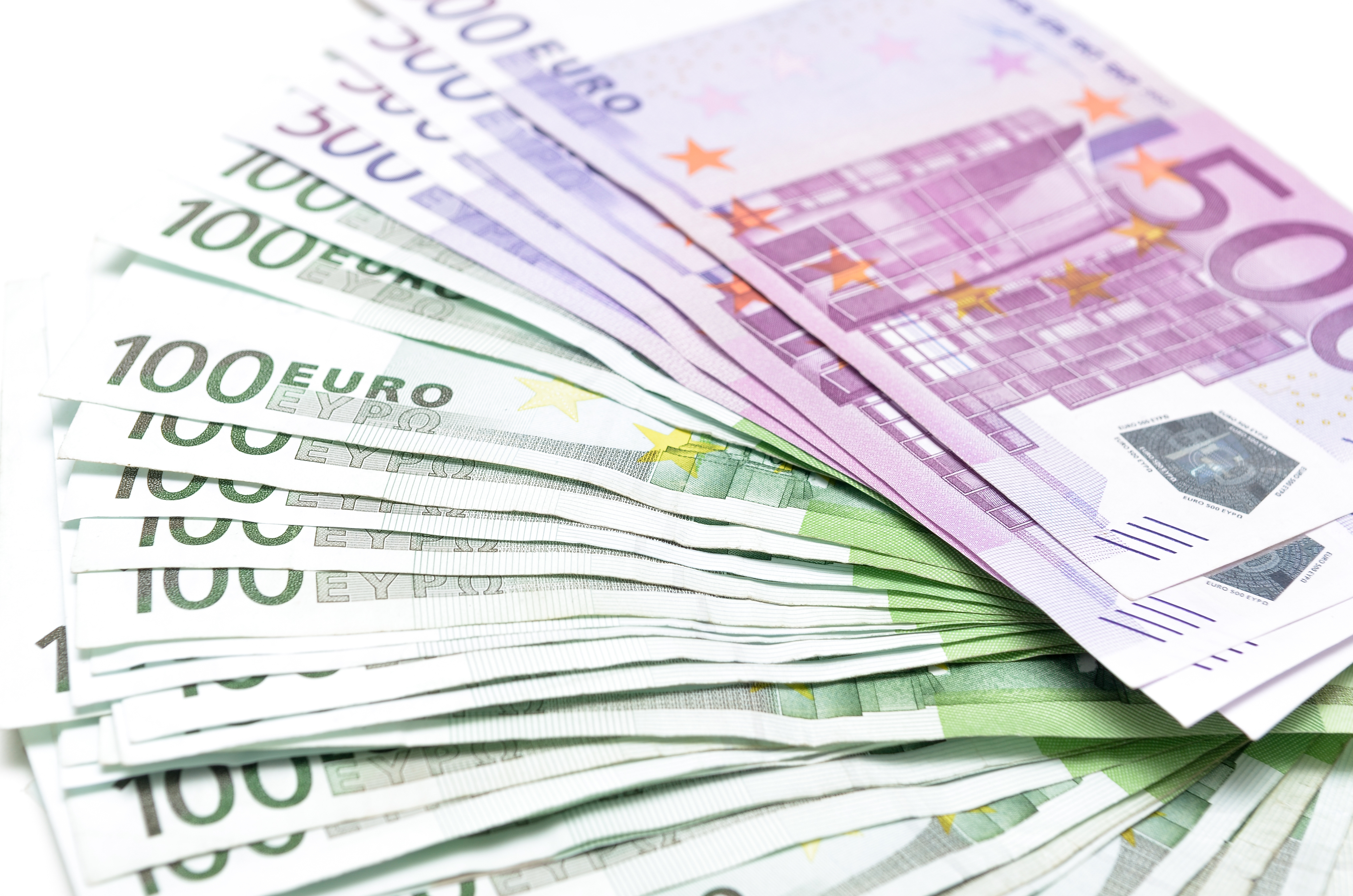 Big,Stack,Of,Money,-euro,Banknotes,Are,The,Currency,From