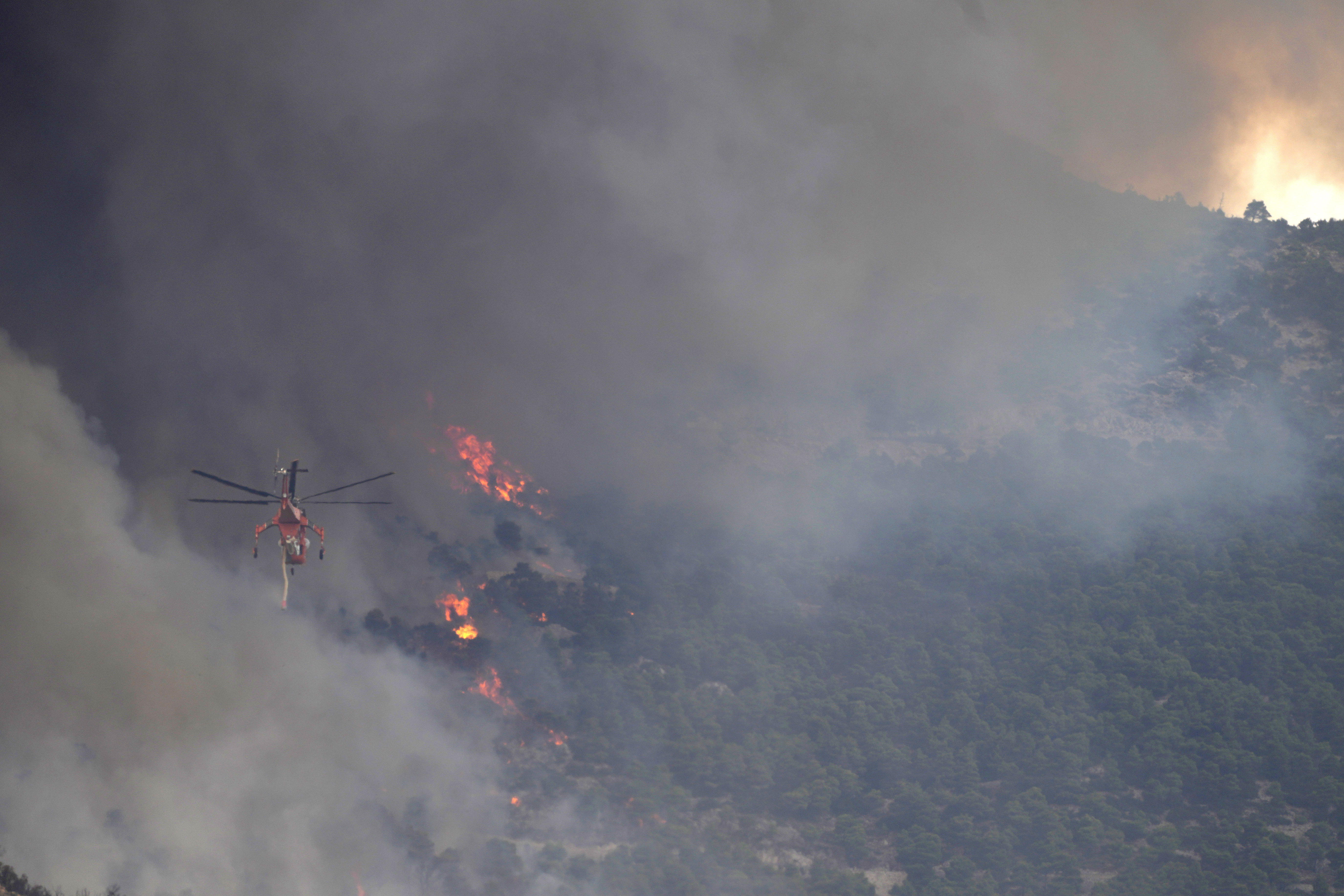 Greece Wildfires