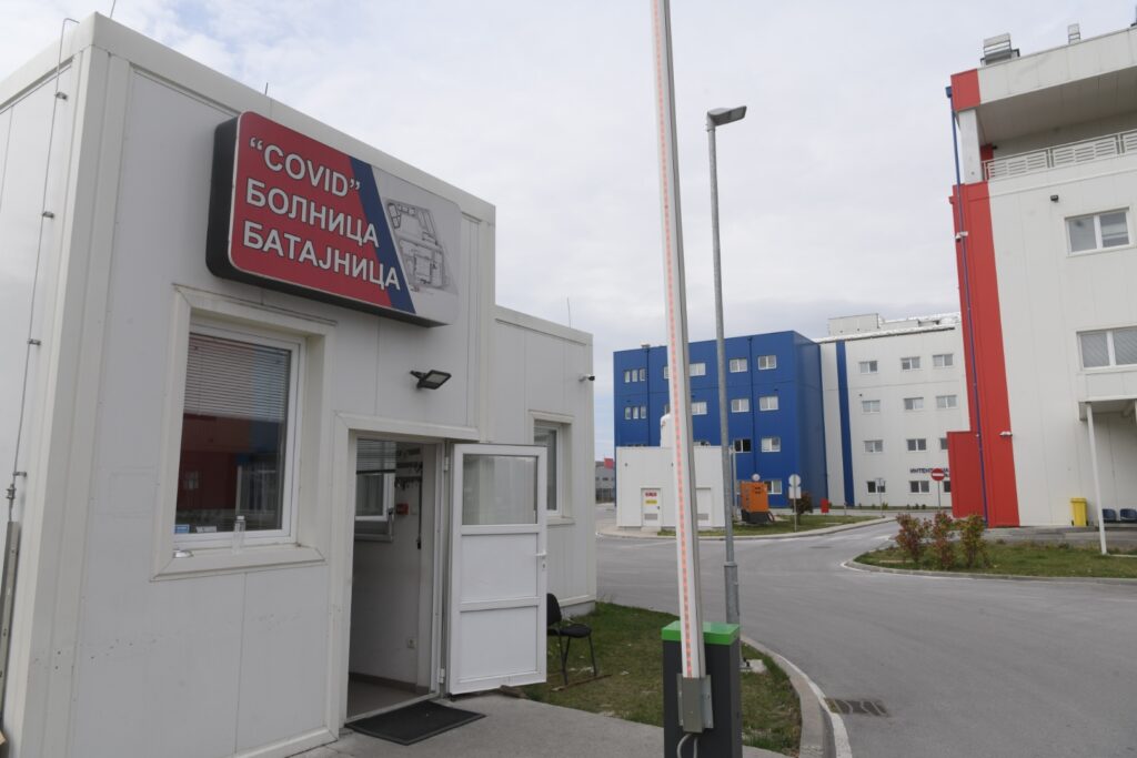 Batajnica kovid bolnica 30.03.2023. 
Foto: Dragan Mujan/Nova.rs