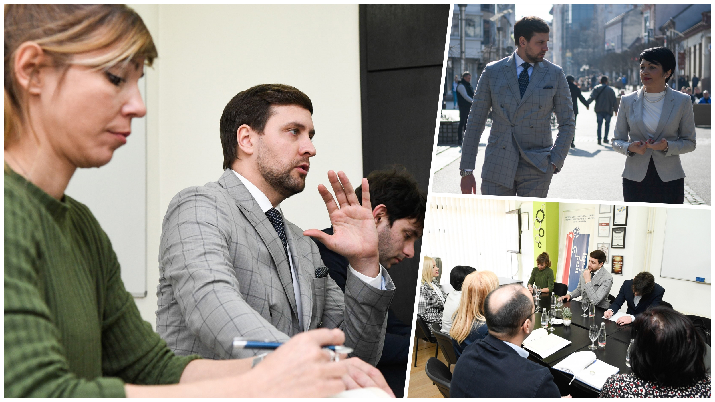 Ministar Edin Đerlak Djerlak u Louznici