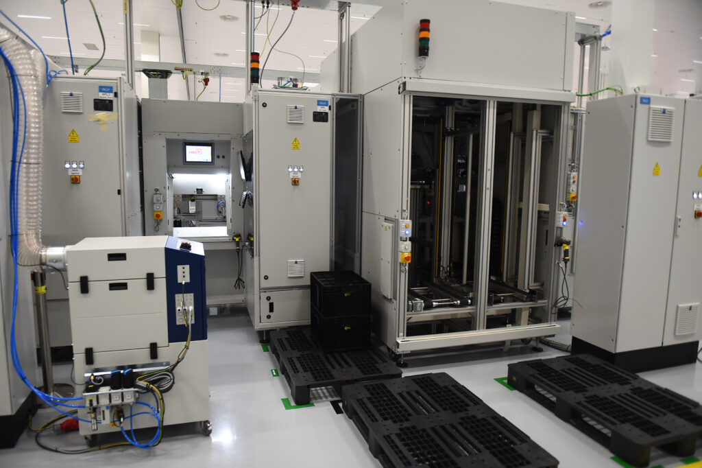 Novi Sad, 23. februara 2023.-  Predsednik Srbije Aleksandar Vucic prisustvovace danas ceremoniji otvaranja druge fabrike kompanije Kontinental automotiv Srbija (Continental Automotive Serbia) u Novom Sadu.FOTO TANJUG/ STRAHINJA ACIMOVIC/nr