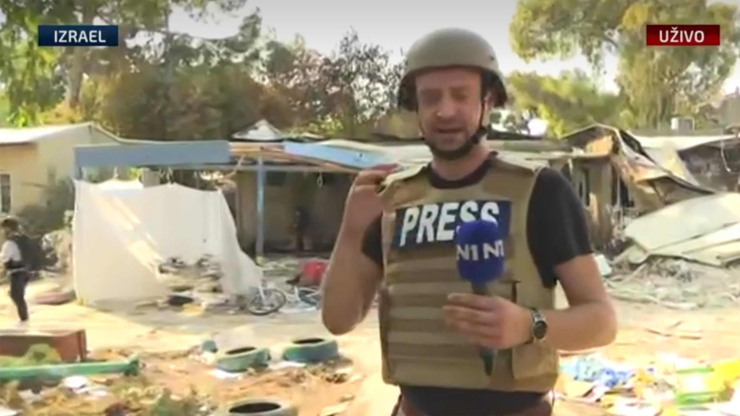 N1 u razorenom kibucu na granici s Gazom dok eksplozije odjekuju nebom