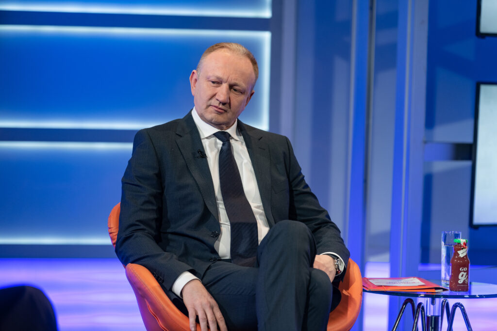 Beograd 23.04.2023. Dragan Đilas, Dragan Djilas. Utisak nedelje, emisija Foto: Ivan Dinić/Nova