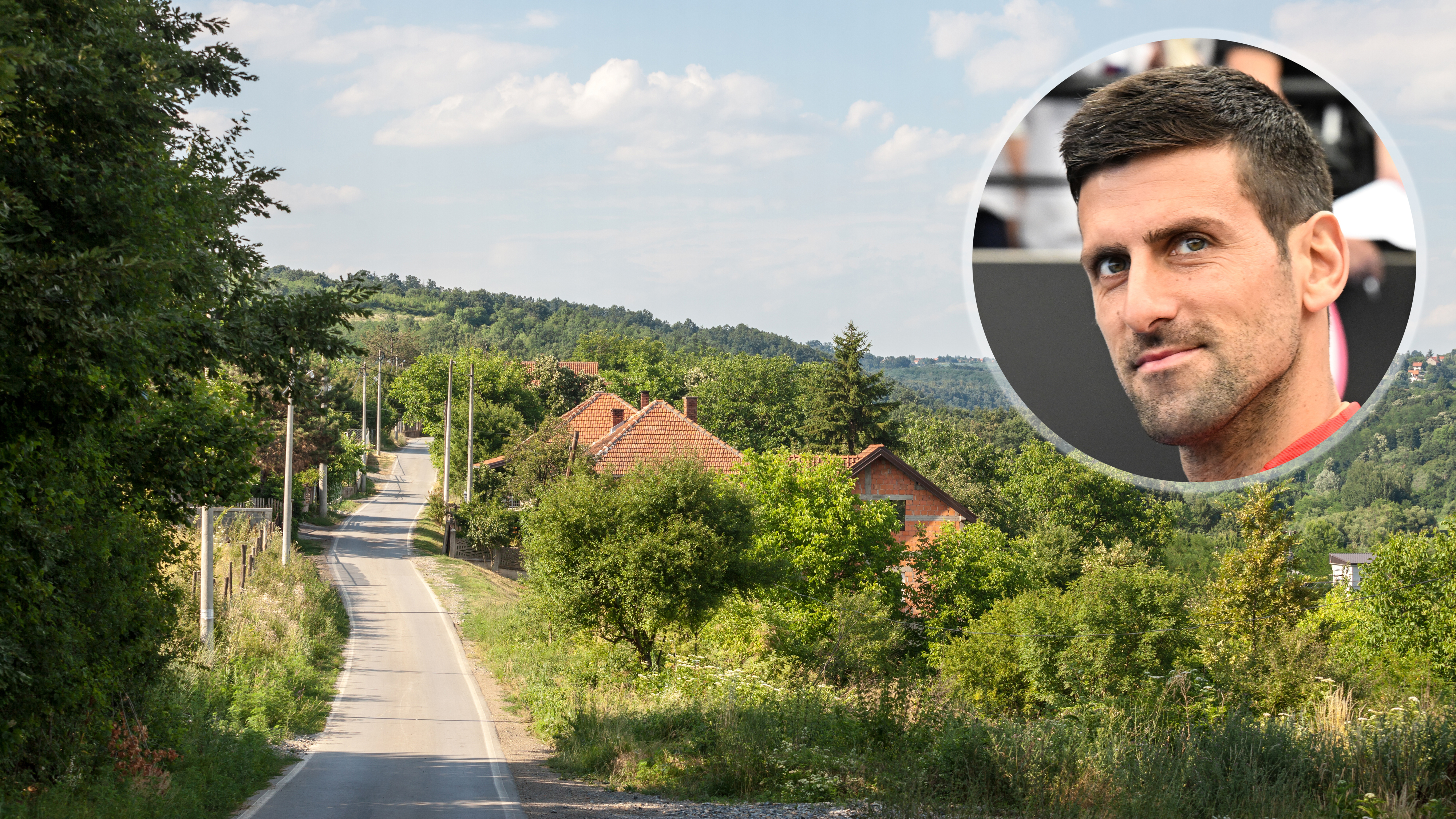 Kosmaj, Novak Đoković, plac, oglas, kombo Foto: Shutterstock/EPA-EFE/MICHAEL ERREY