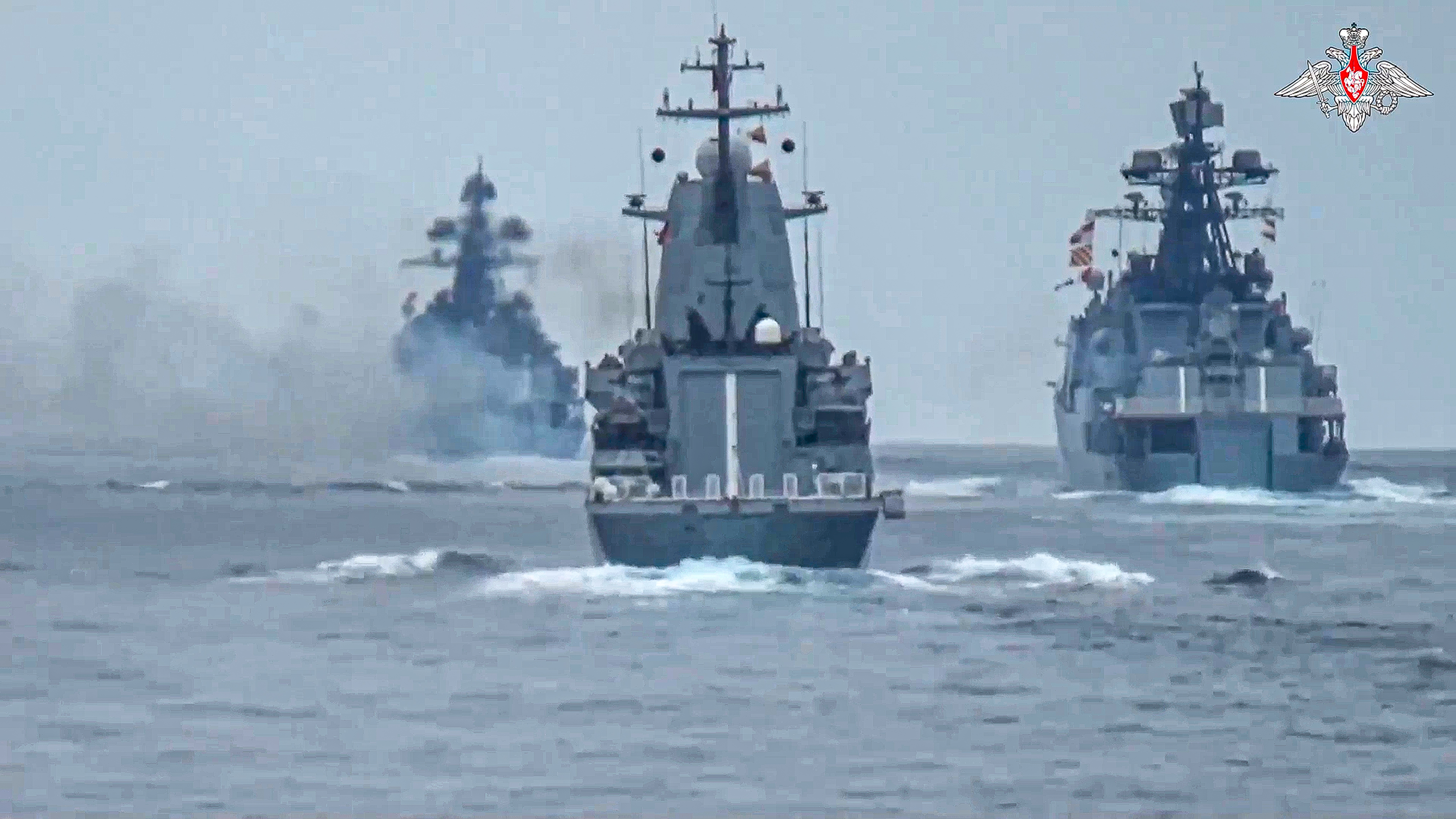 Russia Navy Drills
