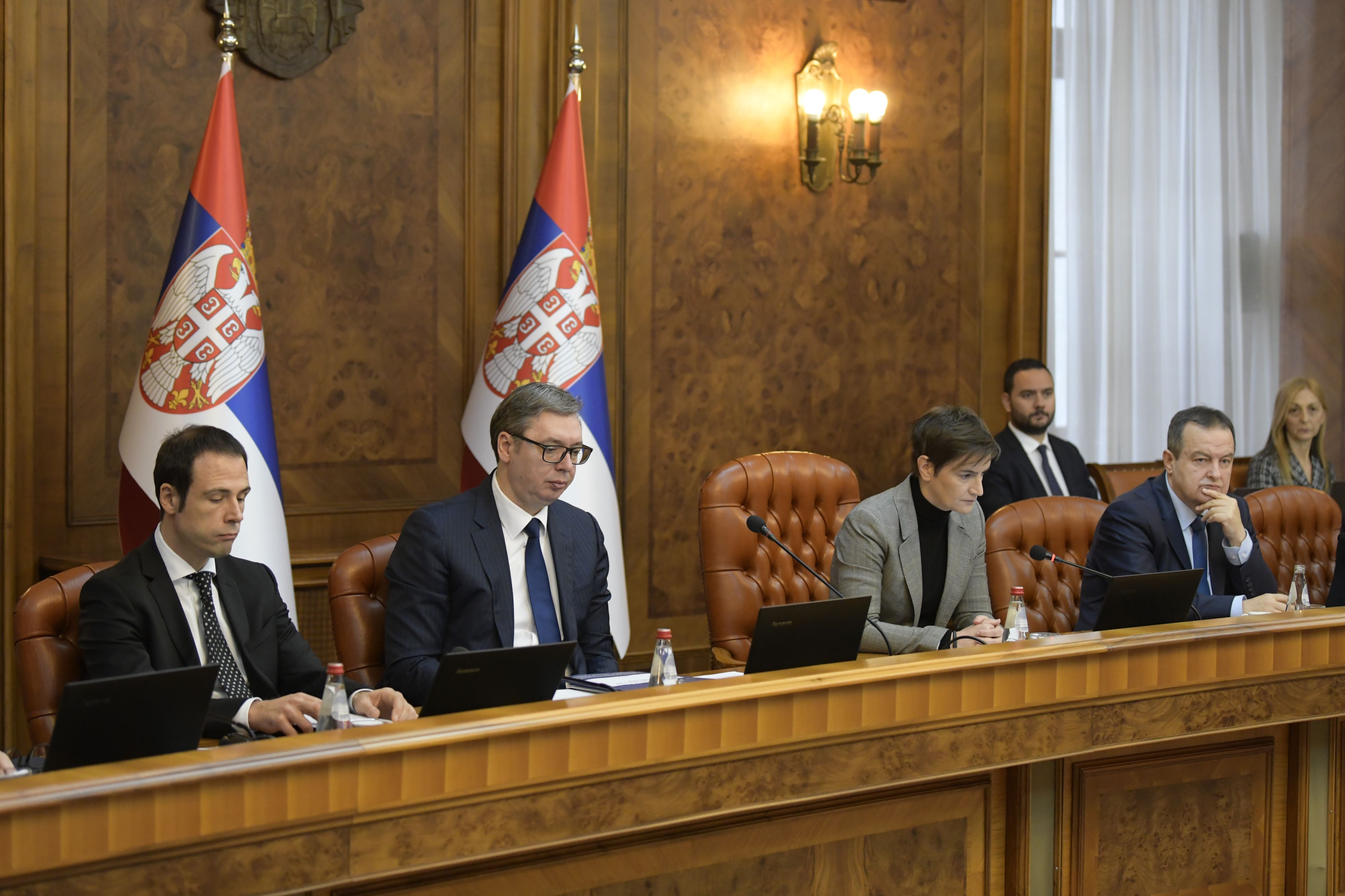 Sednica Vlade Srbije, Vlada Srbije, Aleksandar Vučić, Ana Brnabić, Ivica Dačić