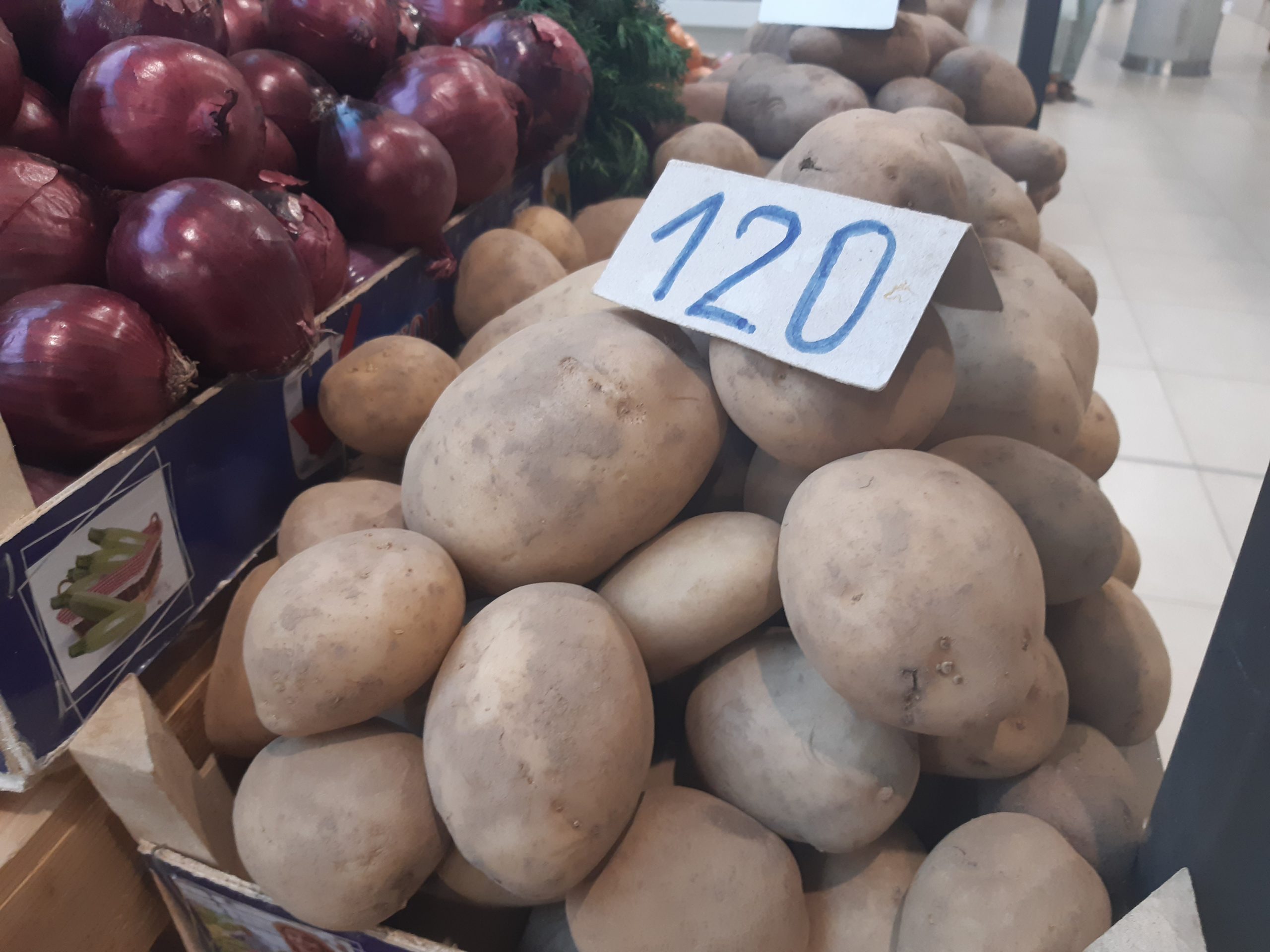 Cene, pijaca, pijacni barometar, krompir, luk