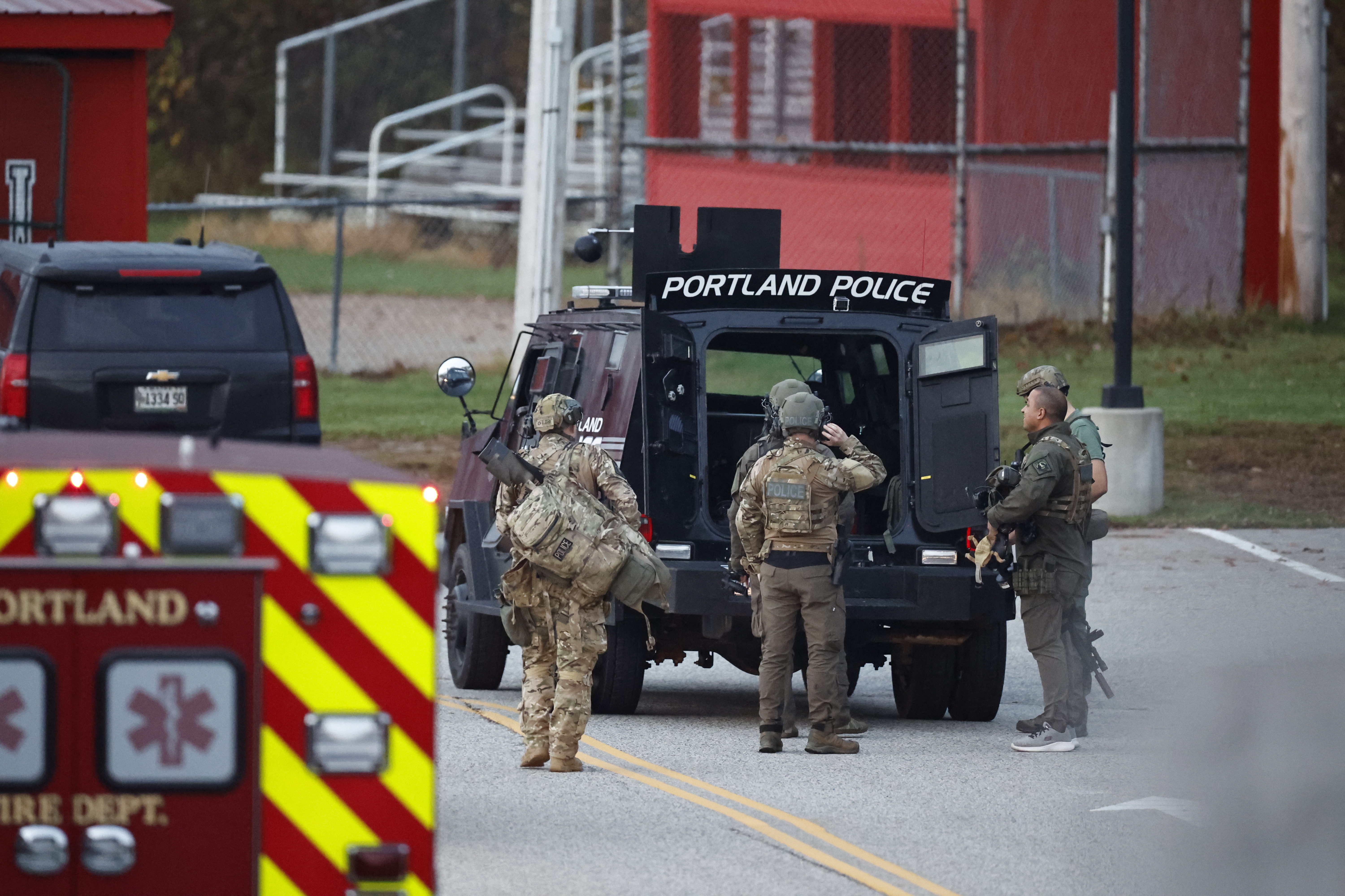 Search for suspect in Lewiston mass shooting