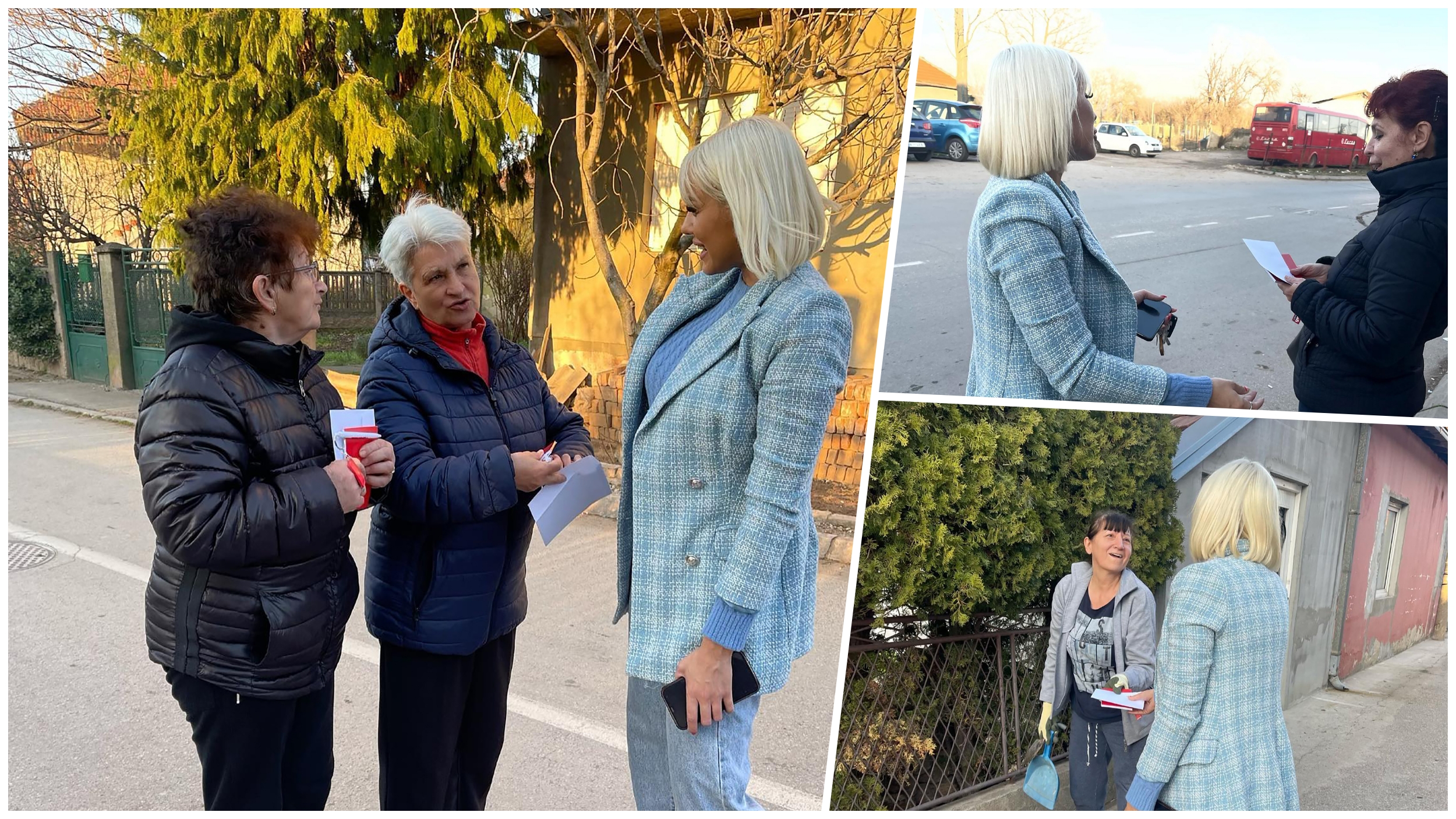 Političarka iz redova Socijalističke partije Srbije Ana Grozdanović pohvalila se na Instagramu "kako je sa omladinom SPS-a iznenadila 100 građana sa po 5.000 dinara, blokčićem, priveskom i olovkom".