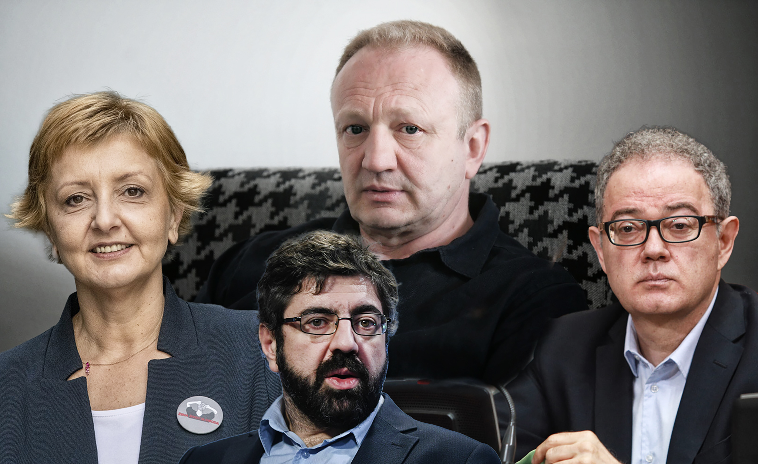 Đilas Lutovac, Biljana Stojković i Radomir Lazović