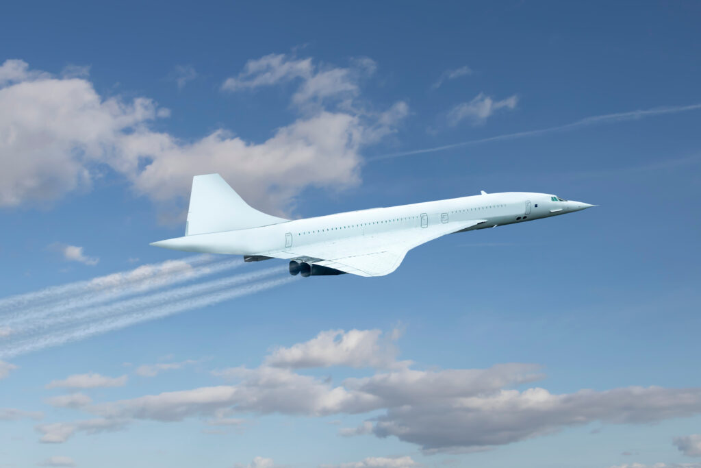 NASA supersonic jet
