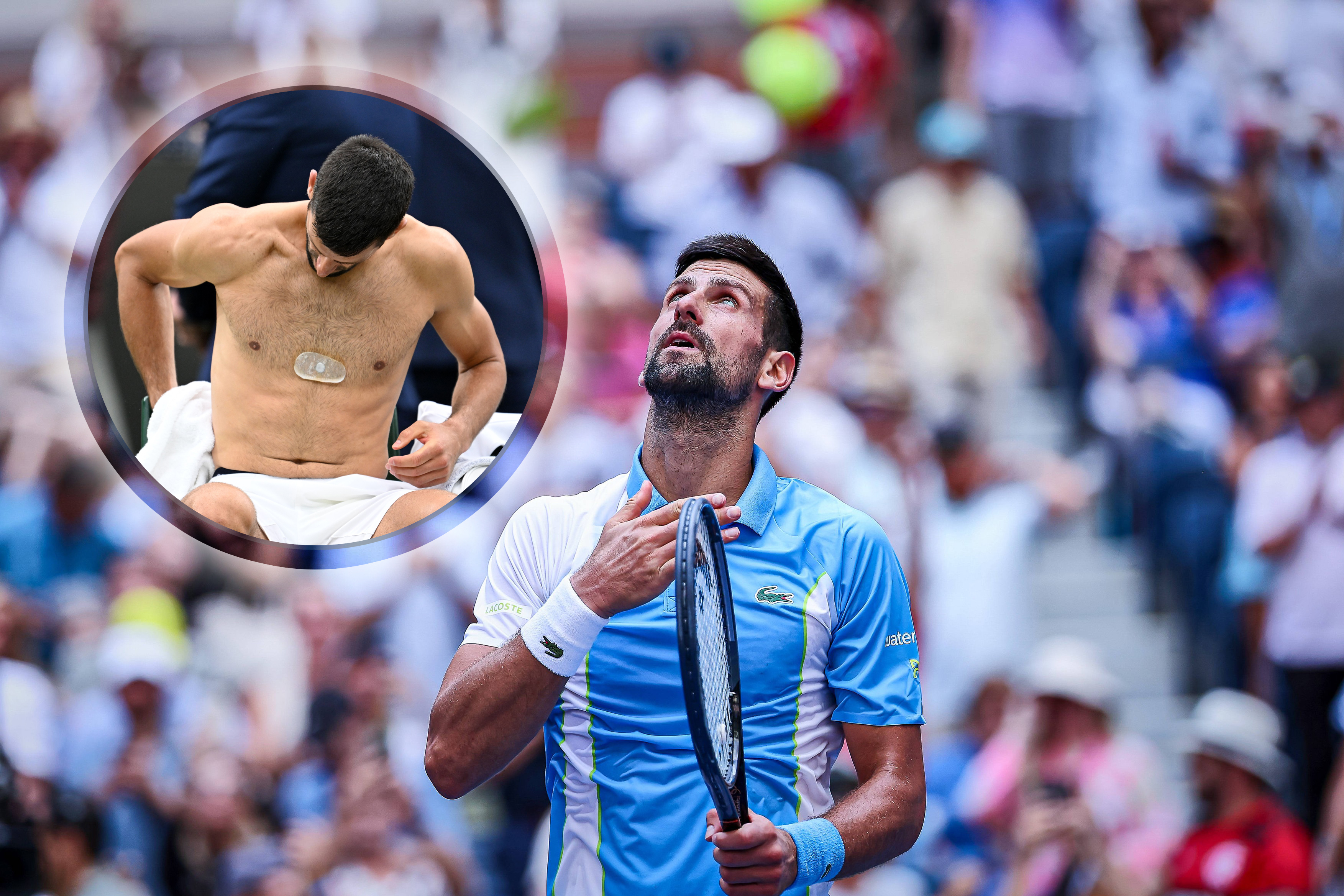 Novak Djokovic (SRB) - 2023 US Open - Tennis Championships, 30.8.2023, New York (USTA Billie Jean King National Tennis C