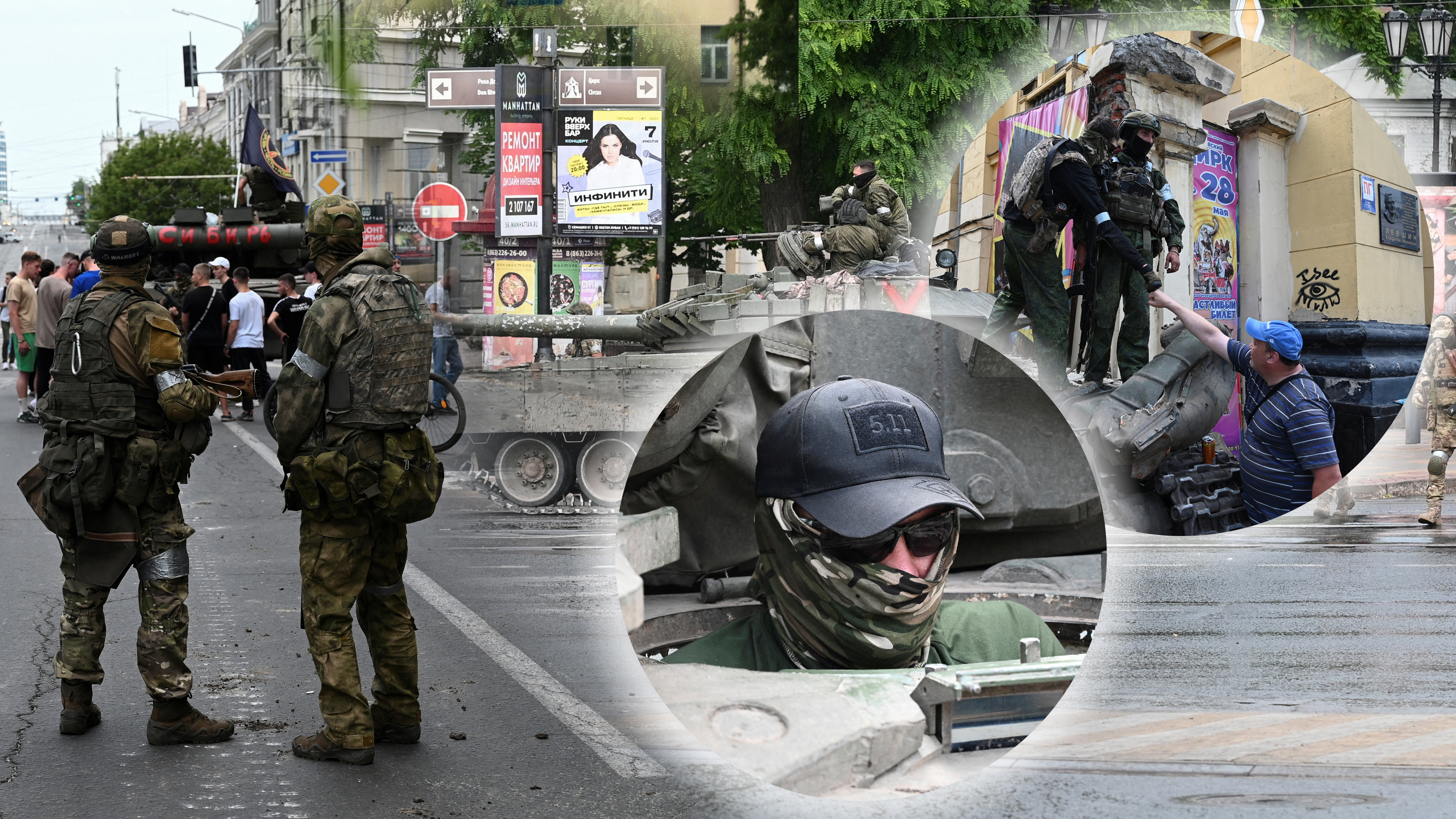 Wagner fighters deployed in Rostov-on-Don