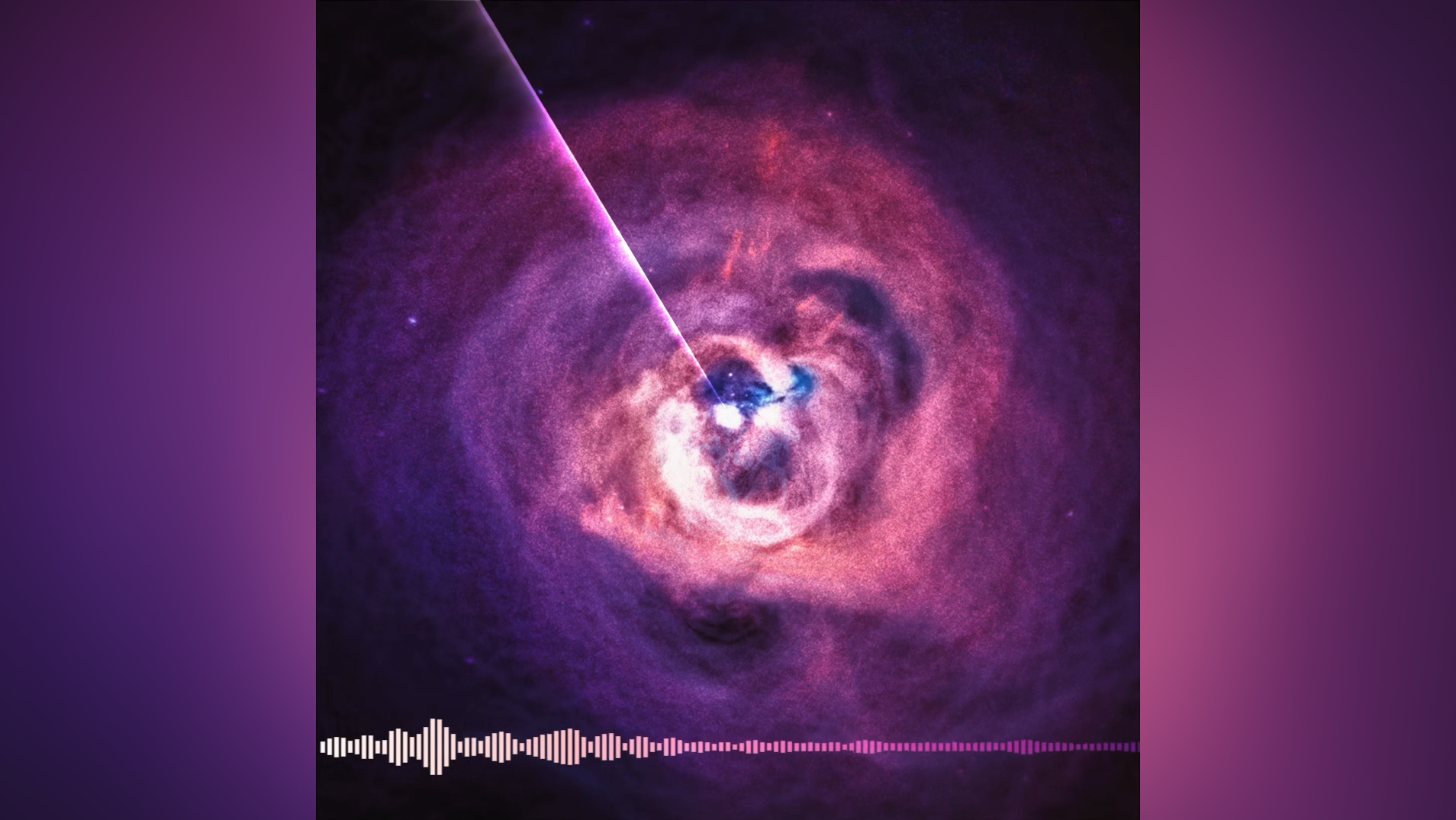 NASA, crna rupa, zvuk Foto: Printscreen/YouTube/NASA's Marshall Space Flight Center
