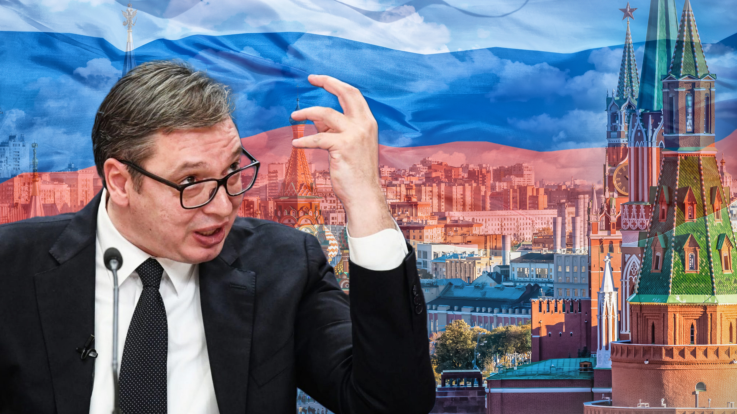 Red,Square,With,Moscow,Kremlin,And,St,Basil's,Cathedral,,Historical