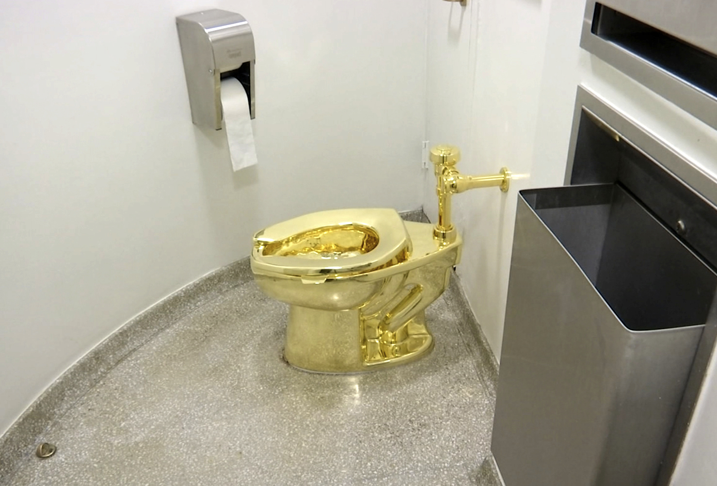 Britain Golden Toilet Theft