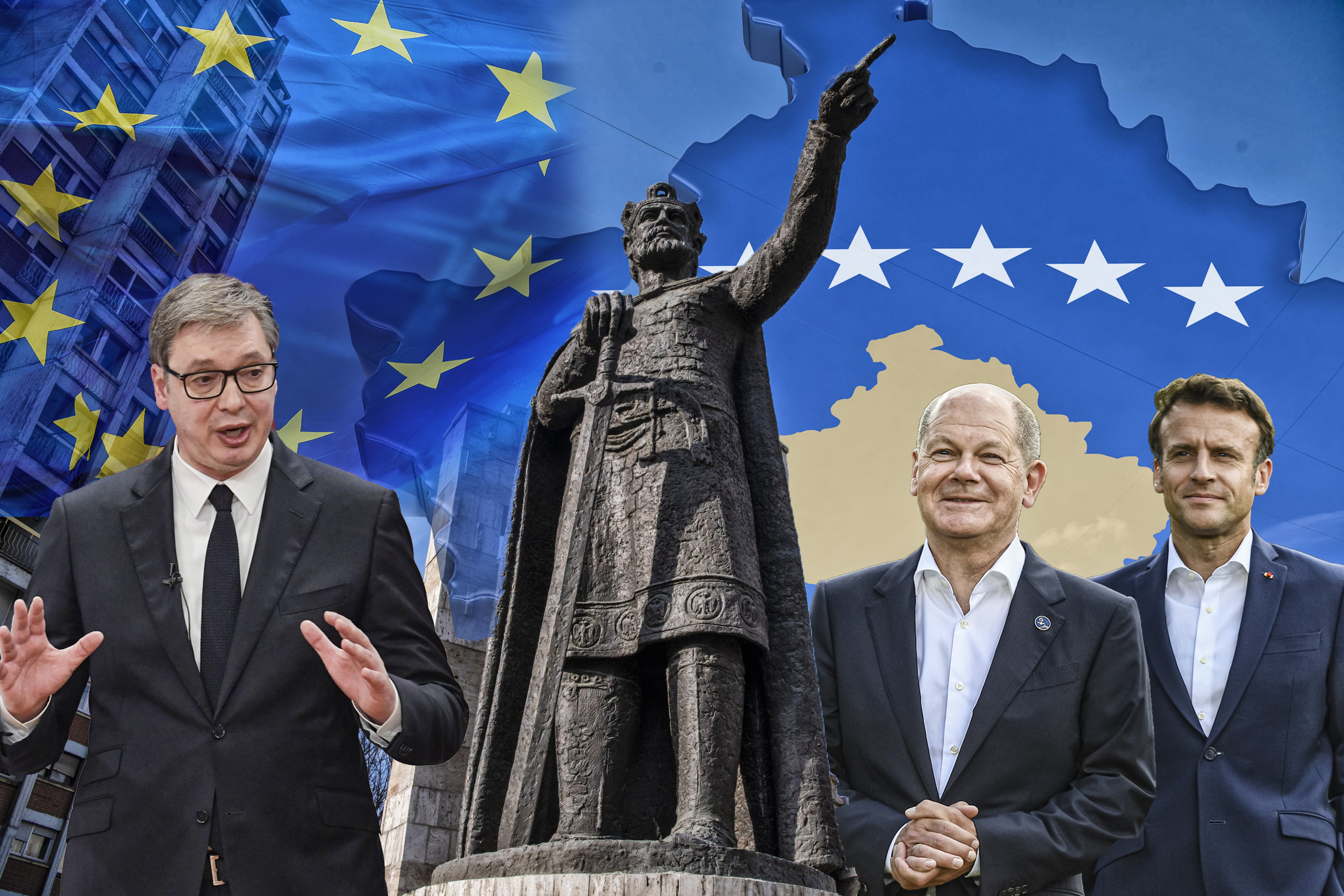Vučić, Markon, Šolc, EU i Kosovo