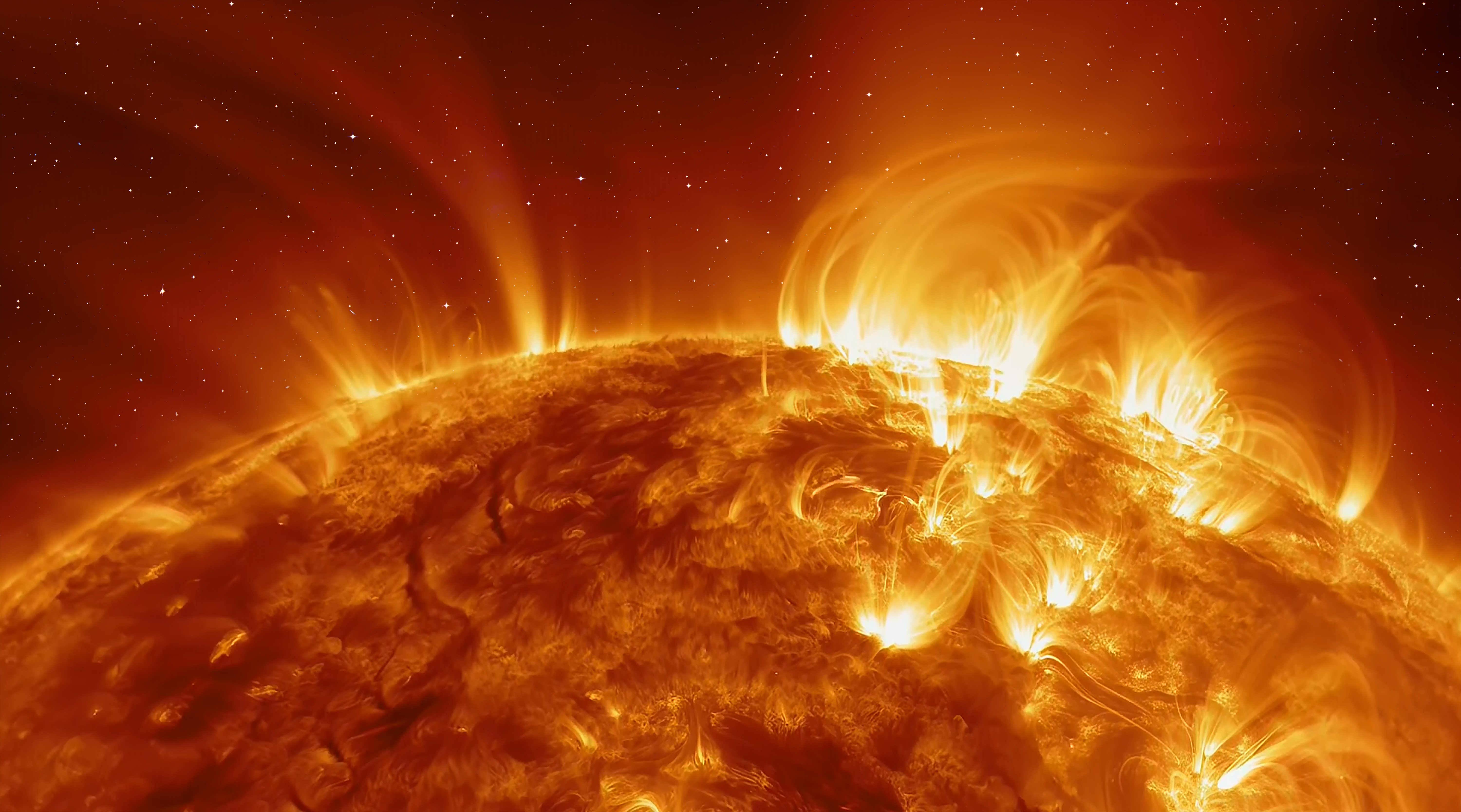 sunce solarna oluja svemir universe space the sun