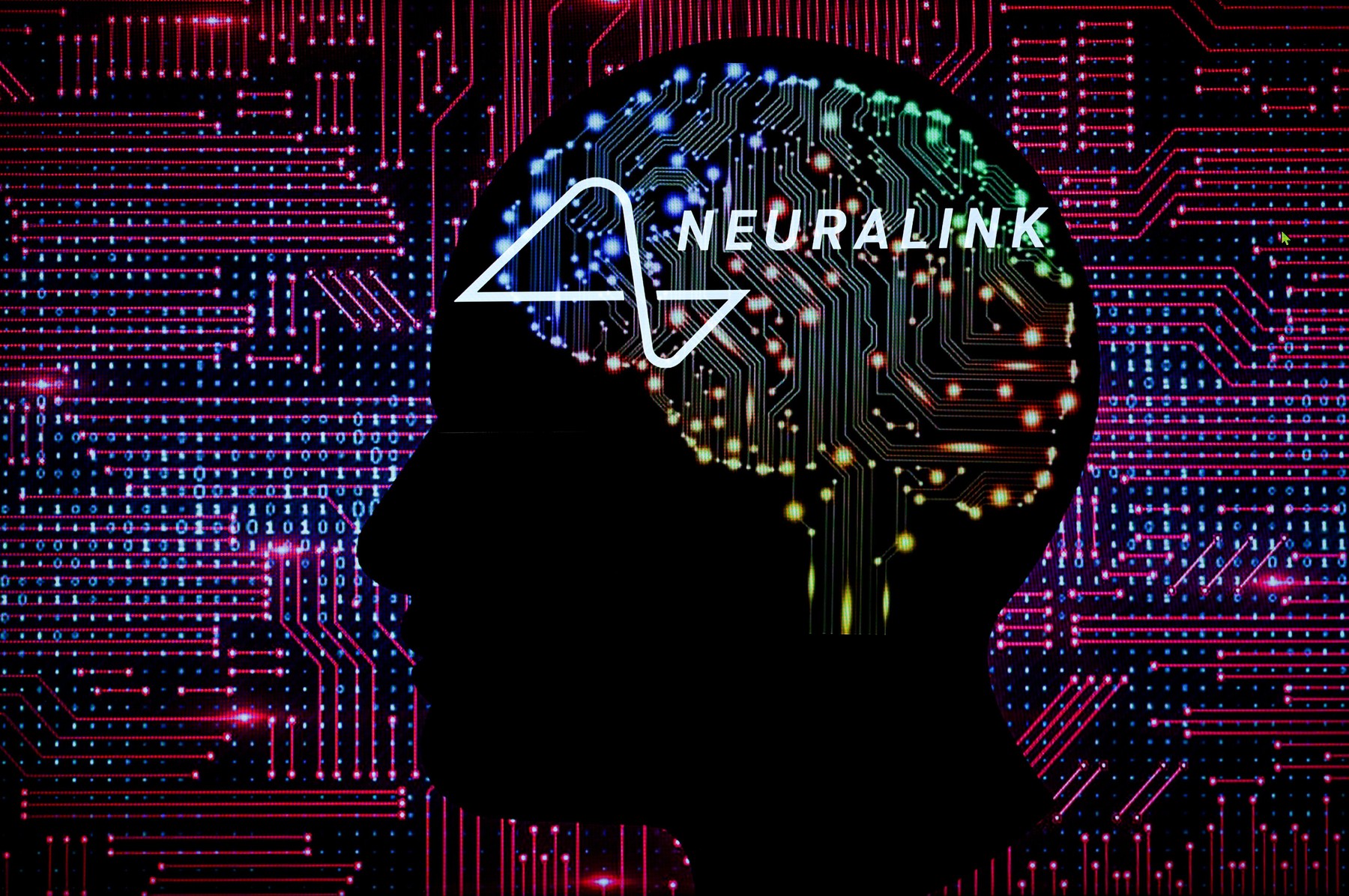 Neuralink  Illustration, Brussels, Belgium - 16 Apr 2023