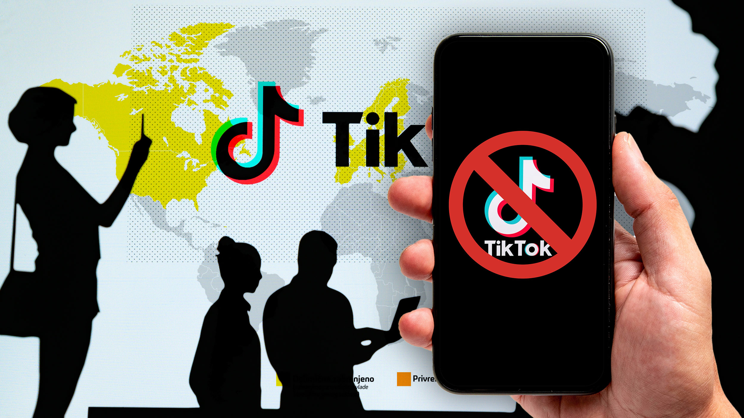 Mapa, TikTok, Zabrana