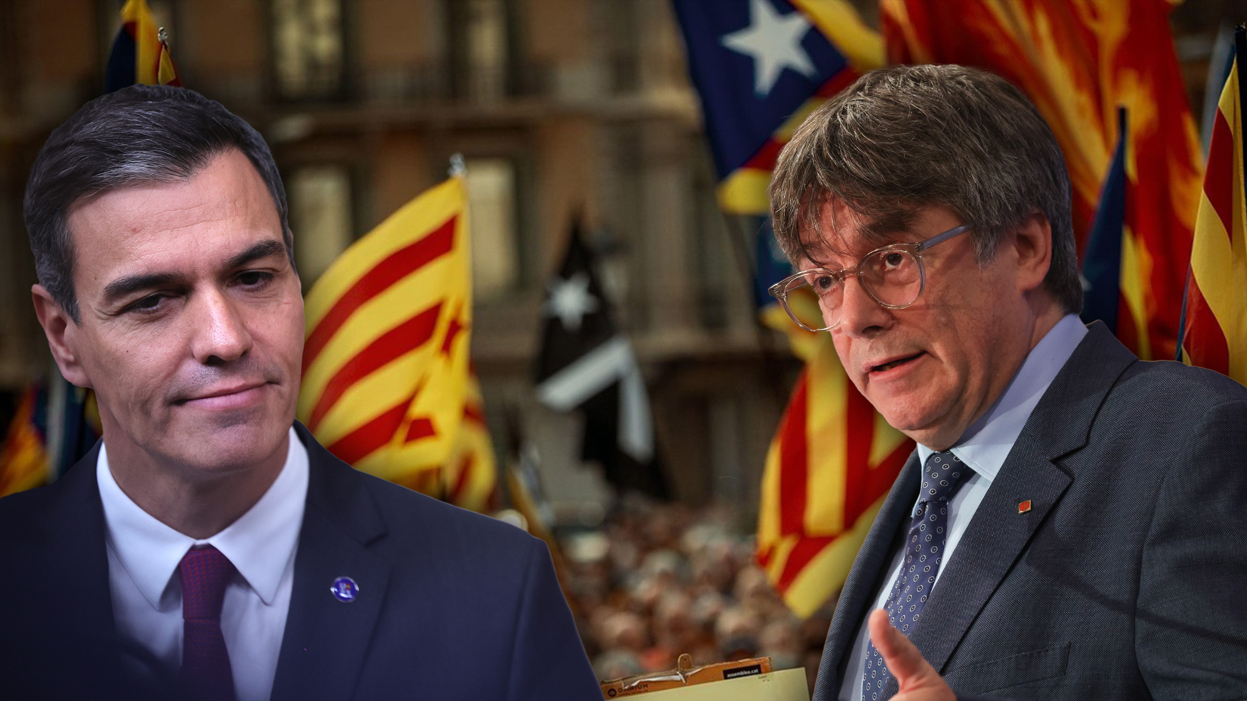 Pedro Sančez, Carles Puigdemont, Katalonija