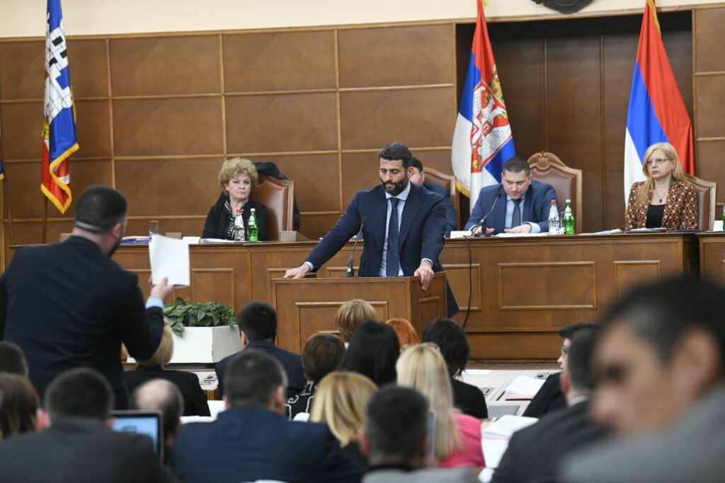 Beograd 21. februar 2023. Skupstina grada Beograda, sednica  Foto:Vesna Lalić/Nova.rs
