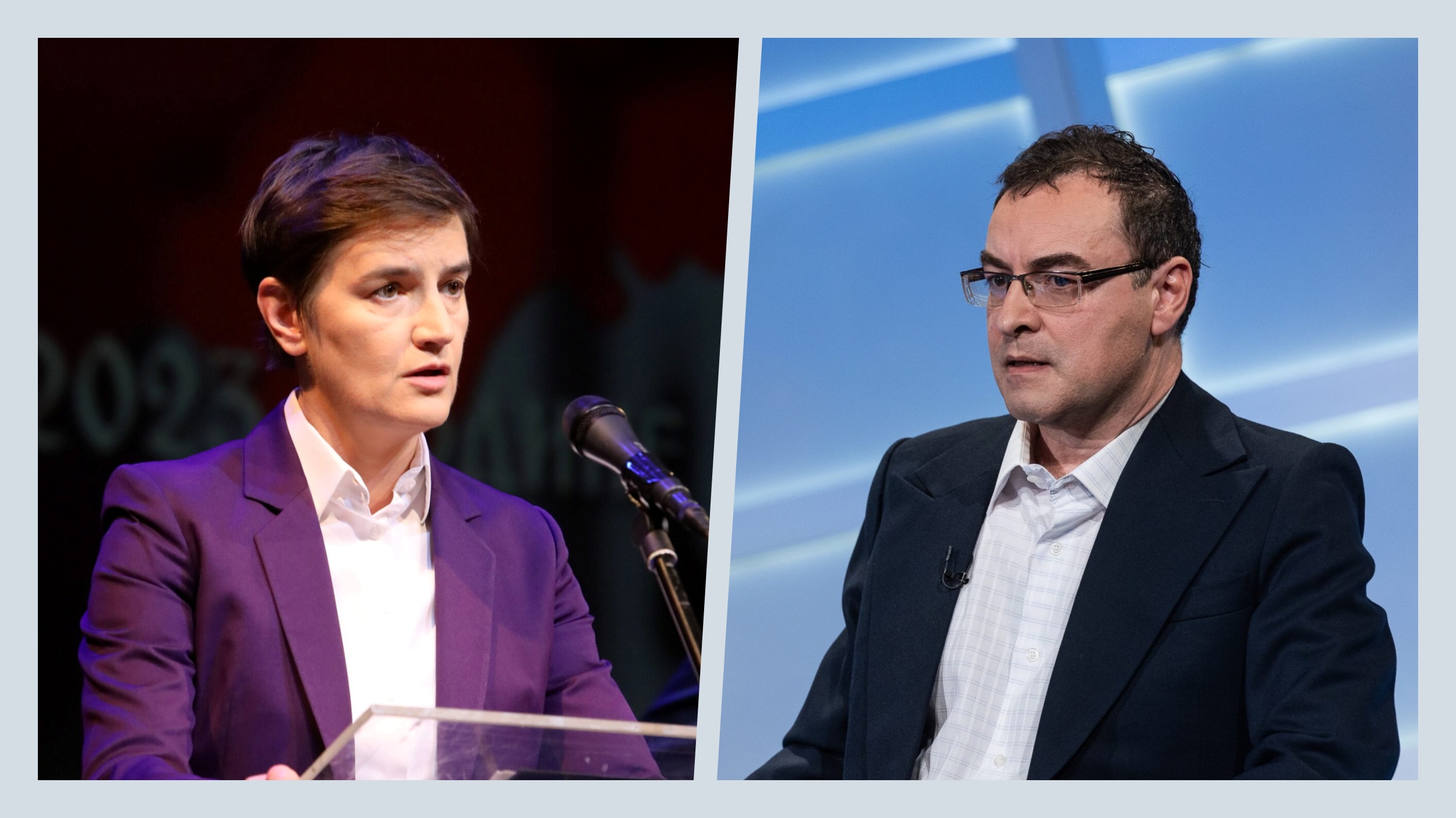 Jovo Bakić i Ana Brnabić