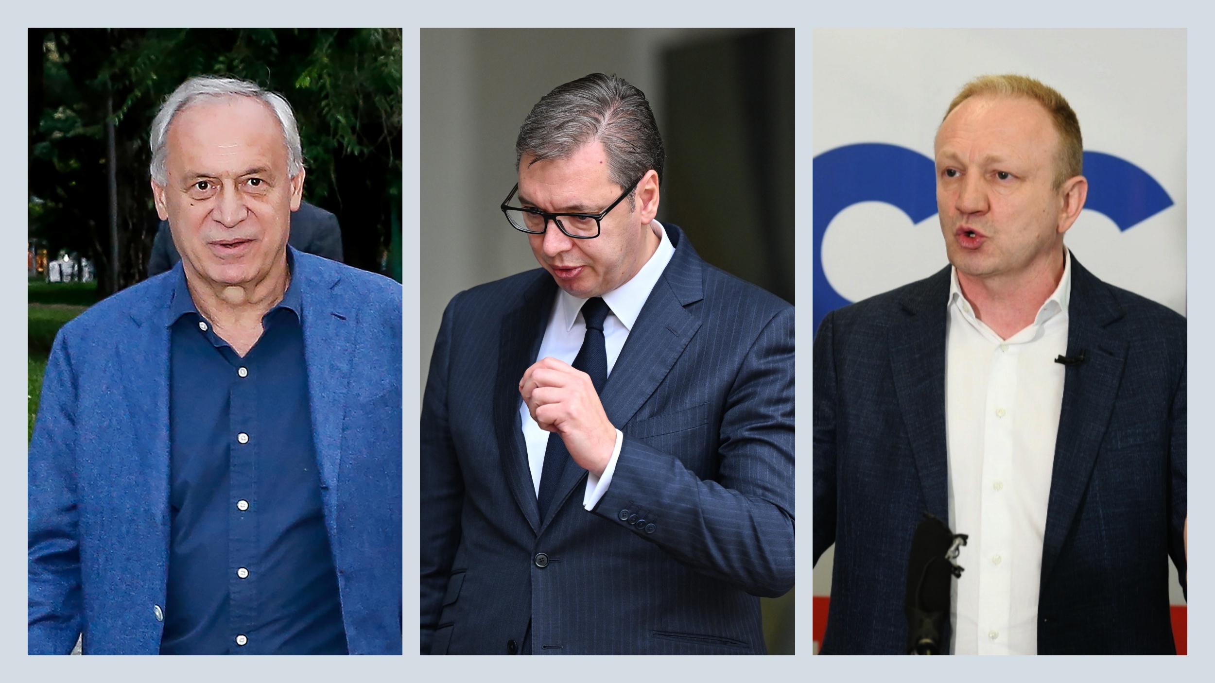 Milorad Vučelić, Aleksandar Vuić, Dragan Đilas