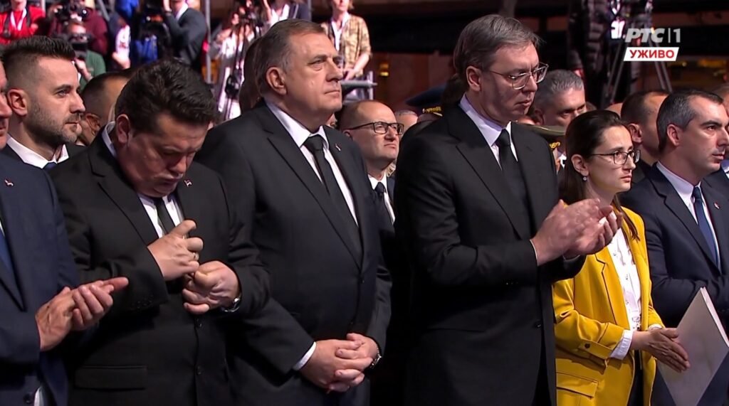 Dan sećanja na stradale u Nato agresiji, Foto: Printscreen/RTS