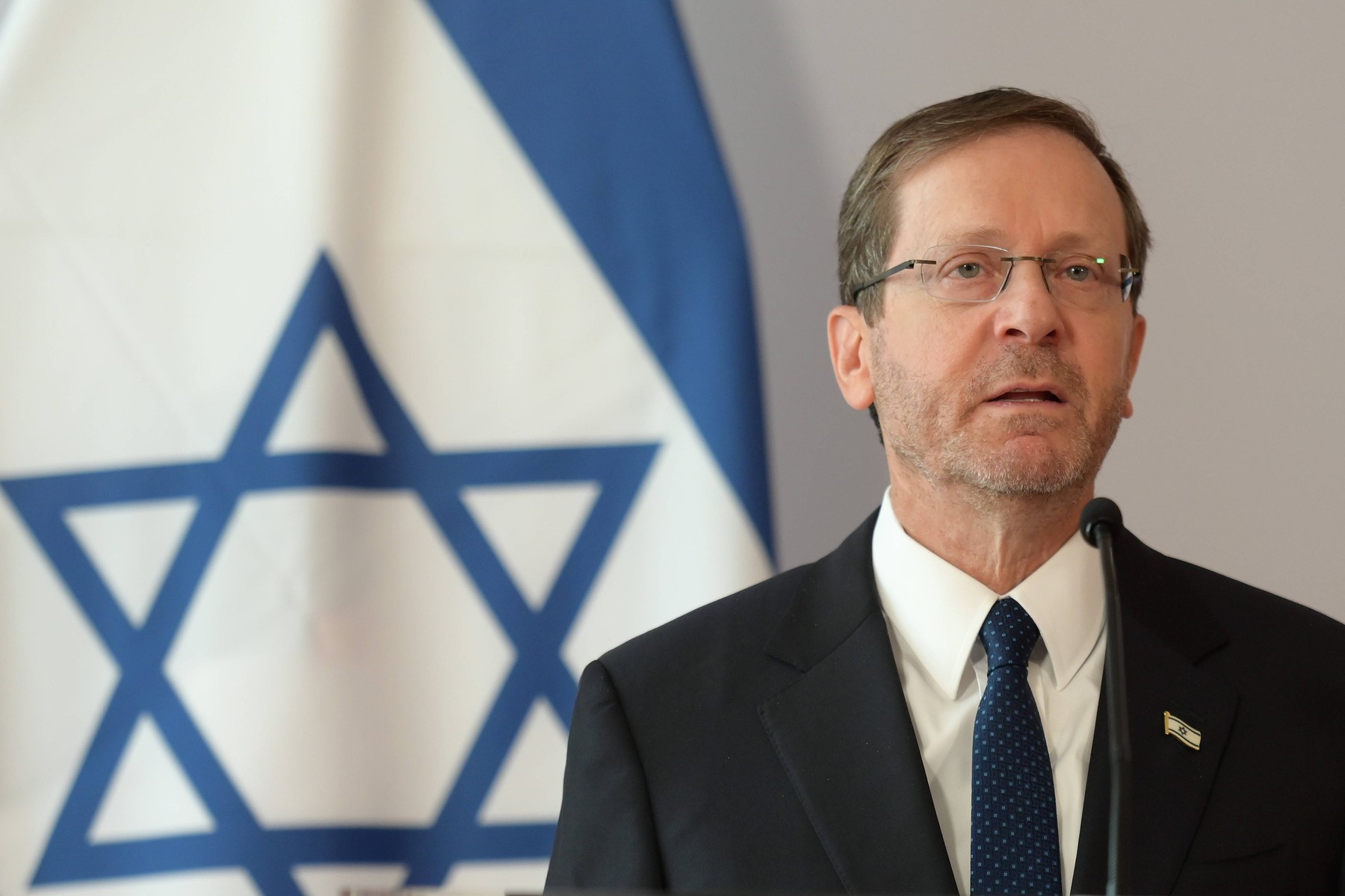Offizieller Besuch des Staatspräsidenten des Staates Israel Isaac Herzog in Österreich, am 05.09.2023. Das Bild zeigt St