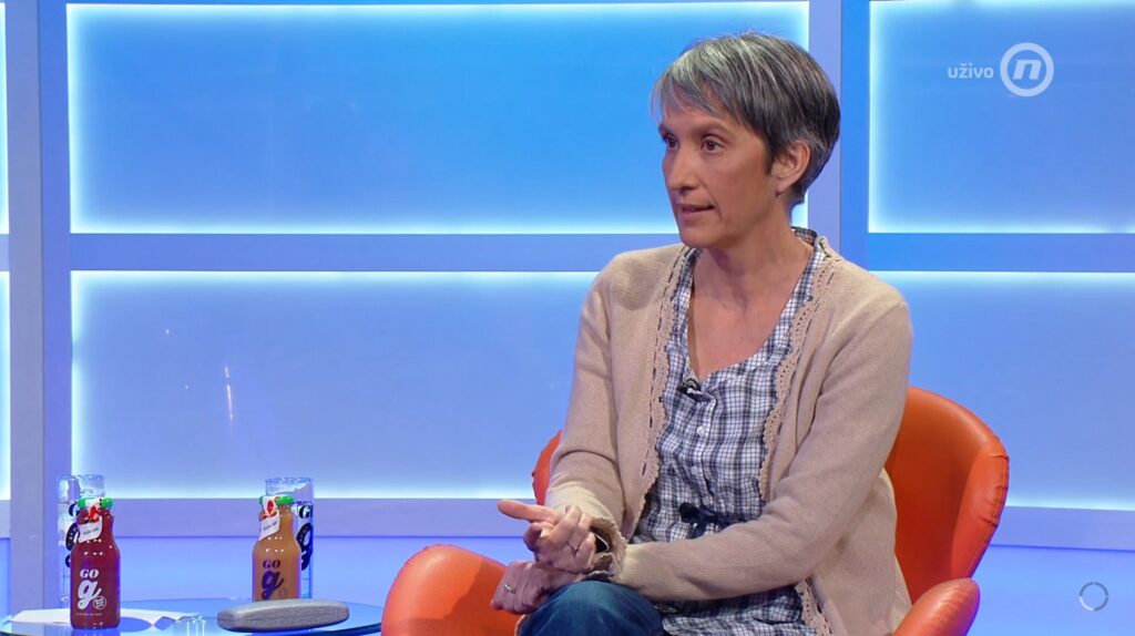 Aleksandra Smiljanić, emisija Utisak nedelje Foto: Nova