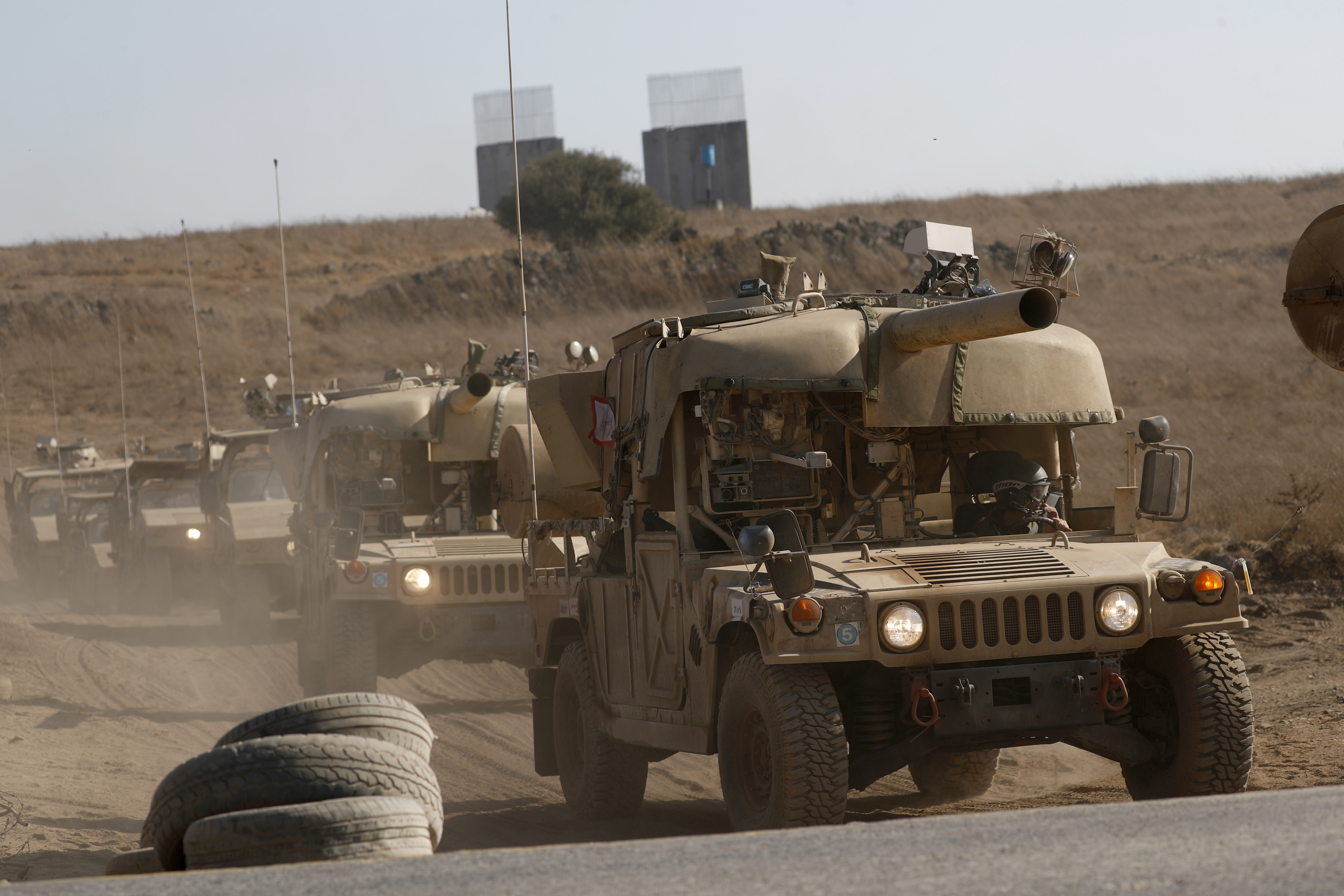 Tension at The Israel- Syrian Border Izrael vojska