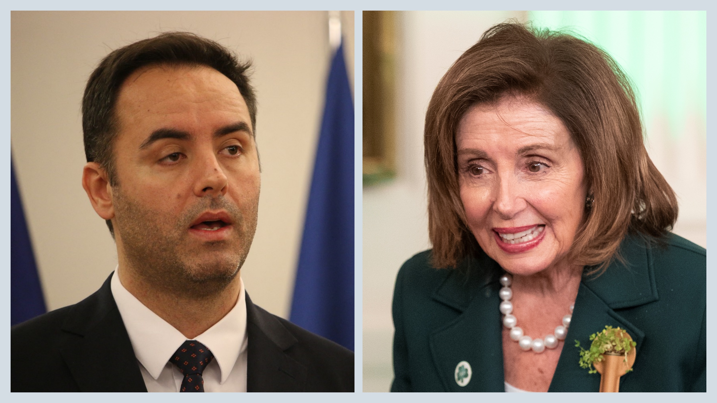 Glauk Konjufca, nensi pelosi