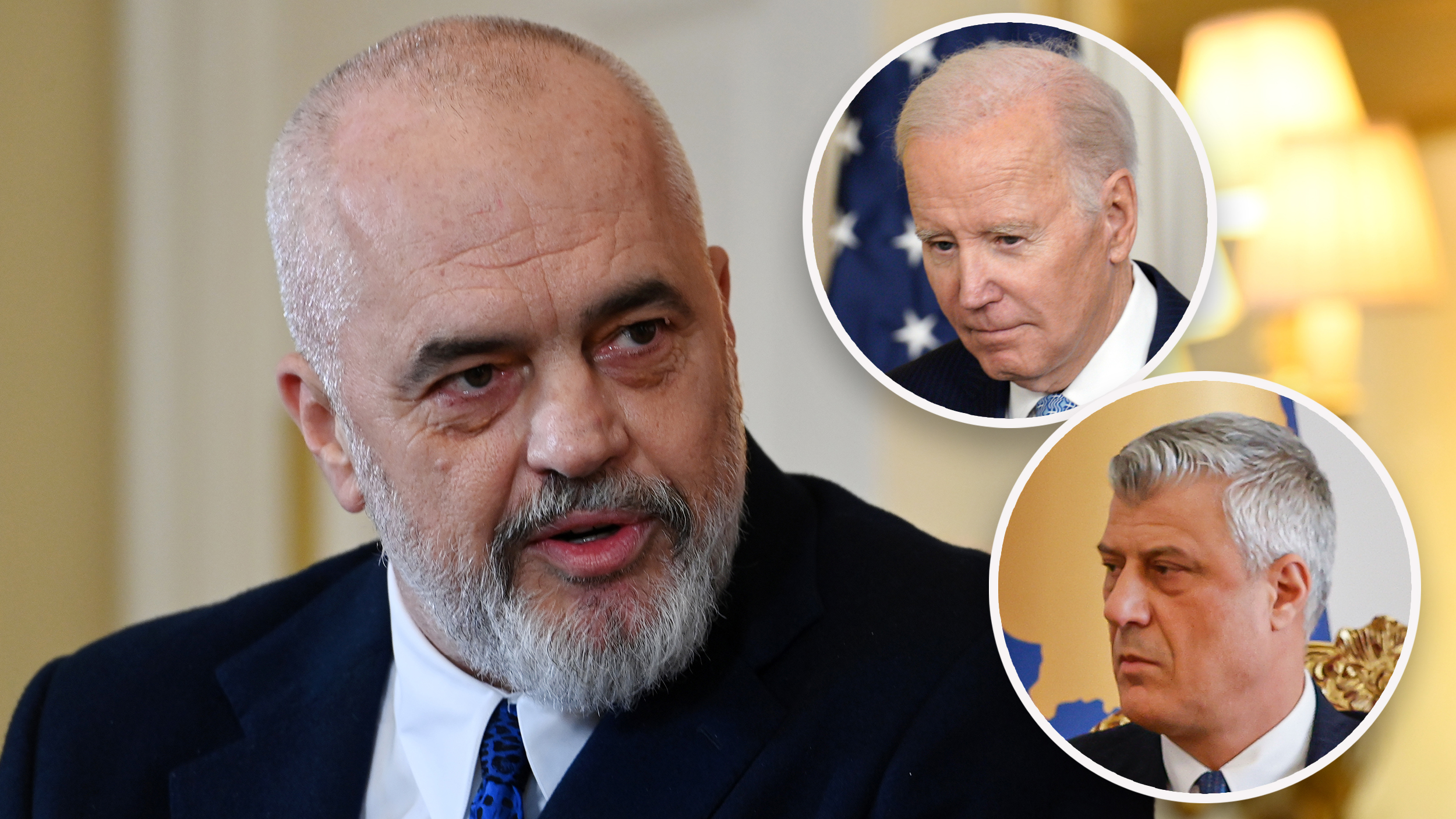 Edi Rama a u dva kruzica Dzo bajden i hasim taci
kombo
Hashim Thaci Joe Biden