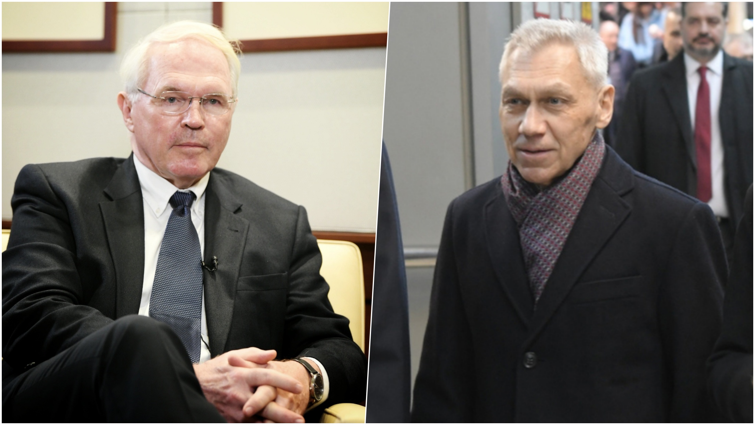 Kristofer Hil i Aleksandar Bocan Haračenko, kombo Foto: Vesna Lalić, Dragan Mujan/Nova.rs