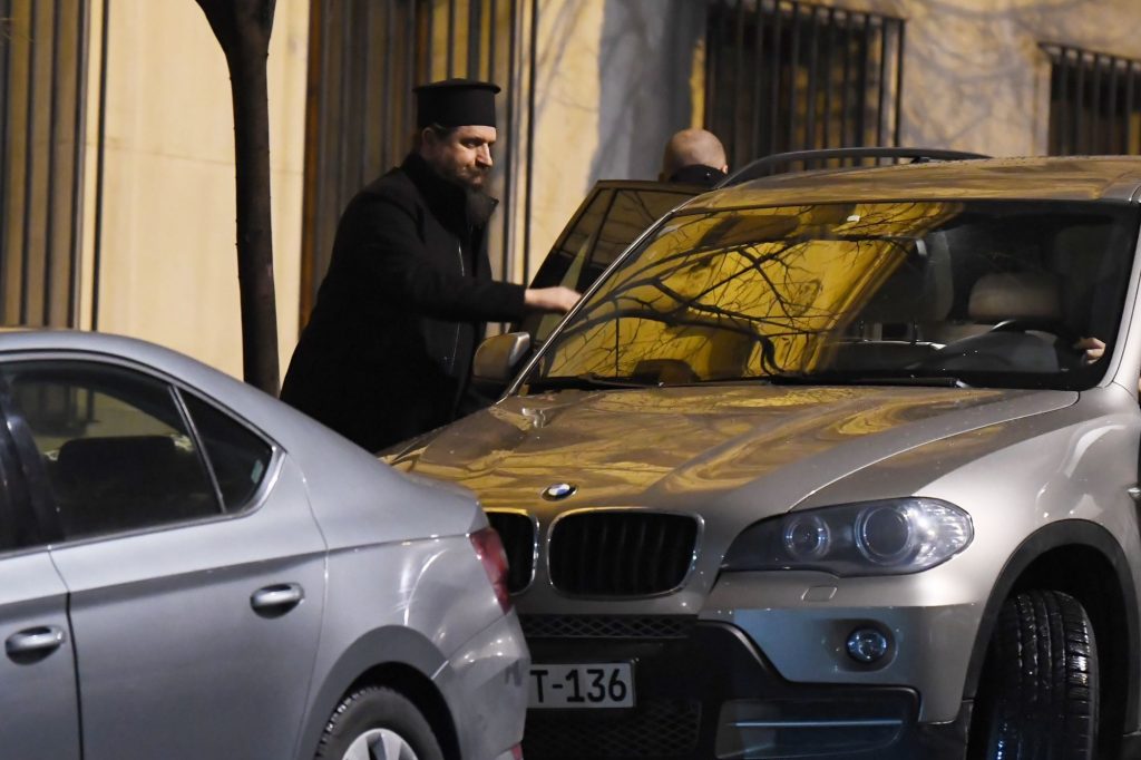 Beograd 17. februar 2021. Vladike SPC-a ispred Patrijarsije dan biranje novog patrijarha Srpske pravoslavne crkve Foto:Goran Srdanov/Nova.rs