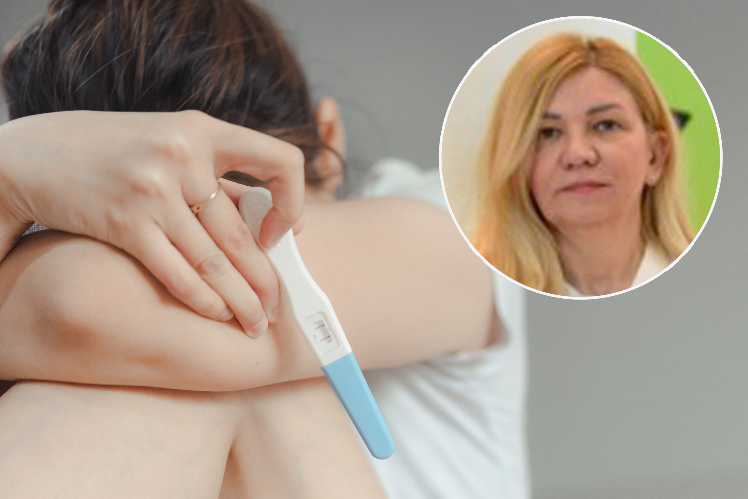 Young,Asian,Woman,Looking,At,Pregnance,Test.