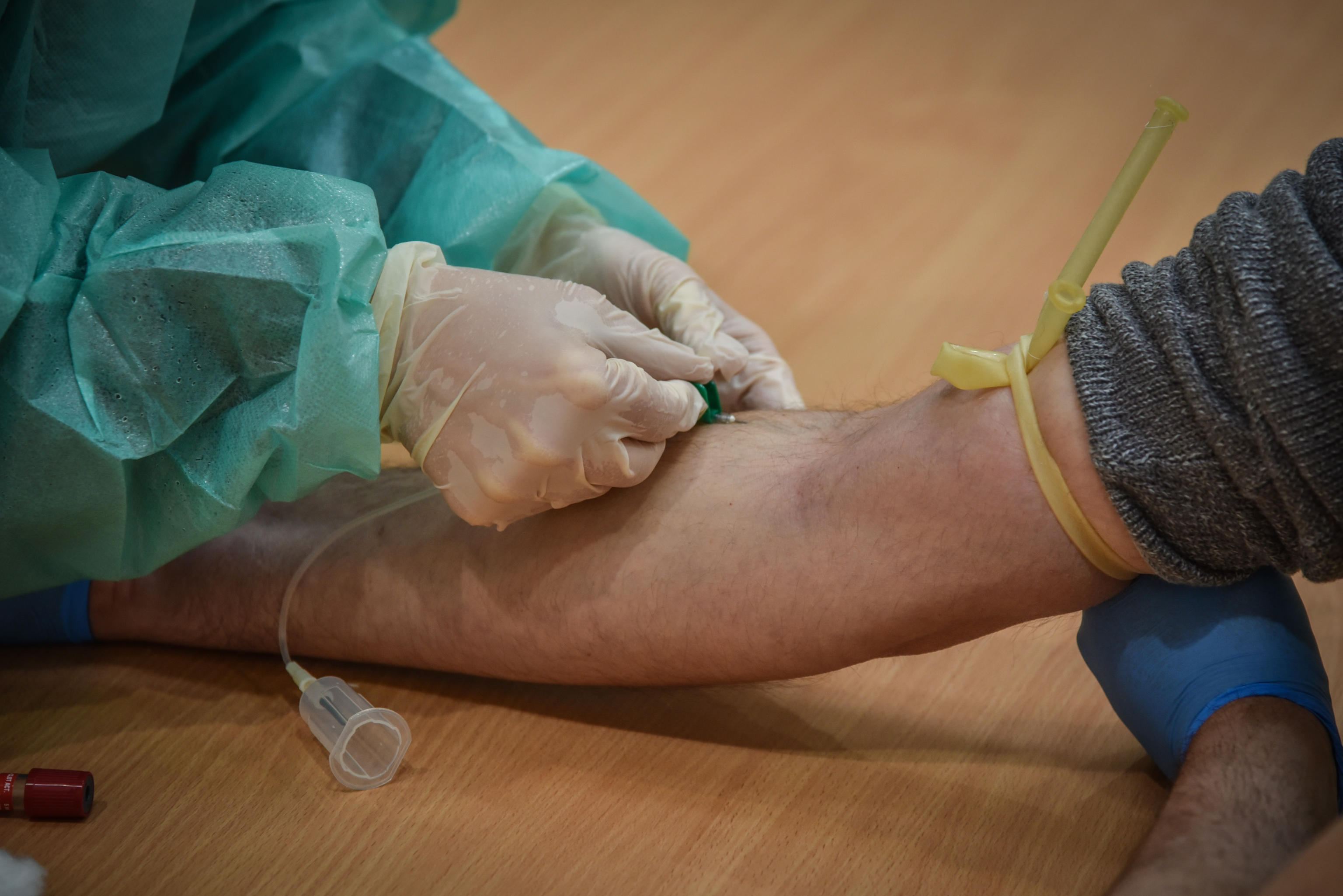 Koronavirus Italija vađenje krvi test