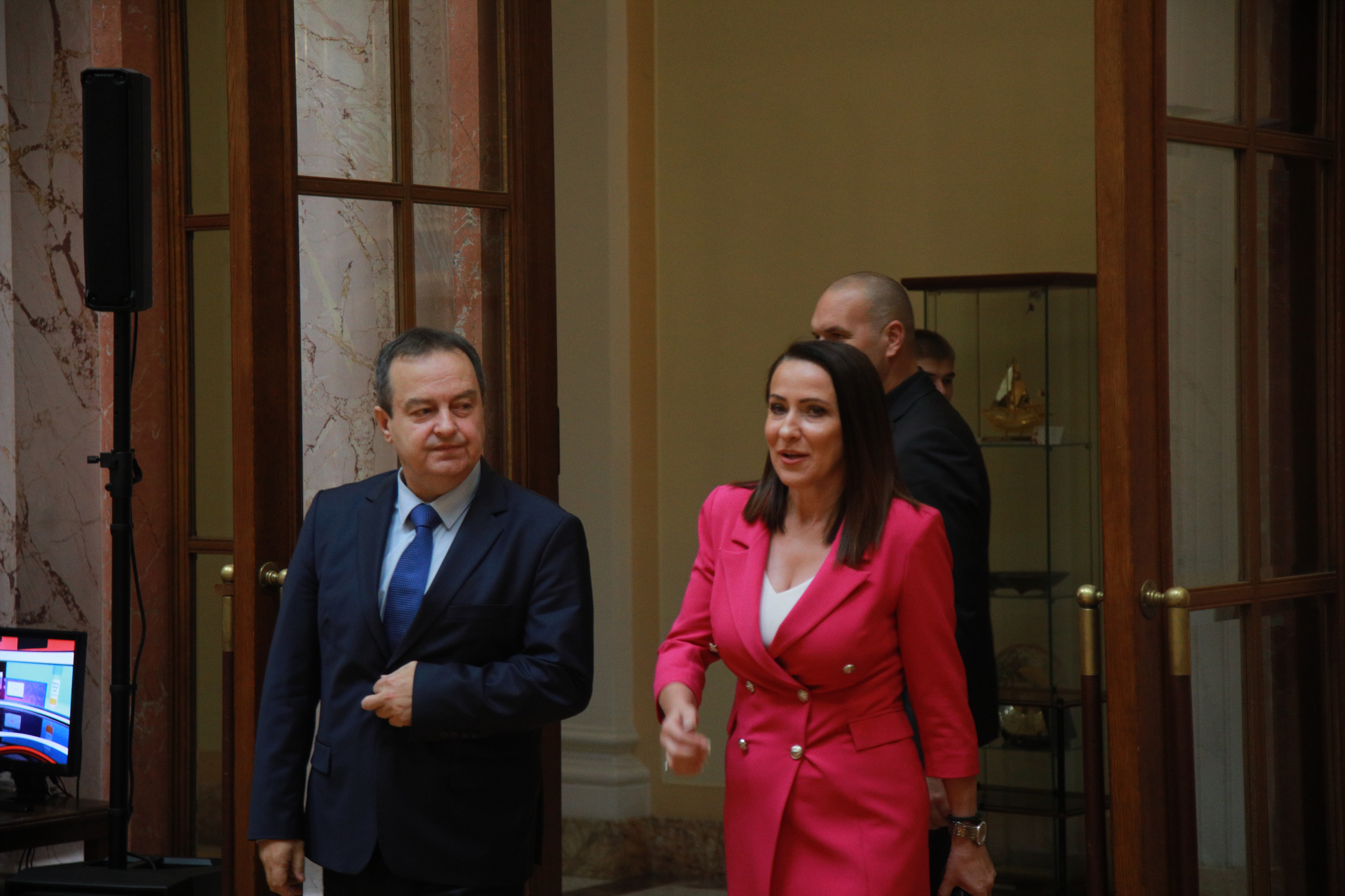 The second special session of the National Assembly of the Republic of Serbia in its Thirteenth convocation, on the agenda of which is the Election of the Government and the swearing in of the President and members of the Government.