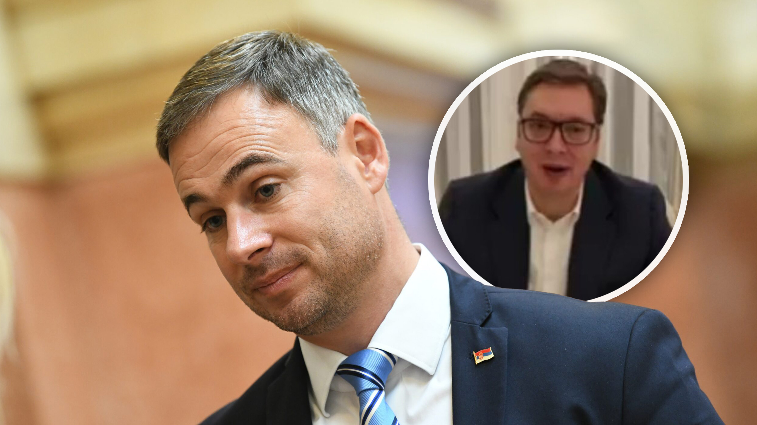 Miroslav Aleksić i Vučić sa instagram
