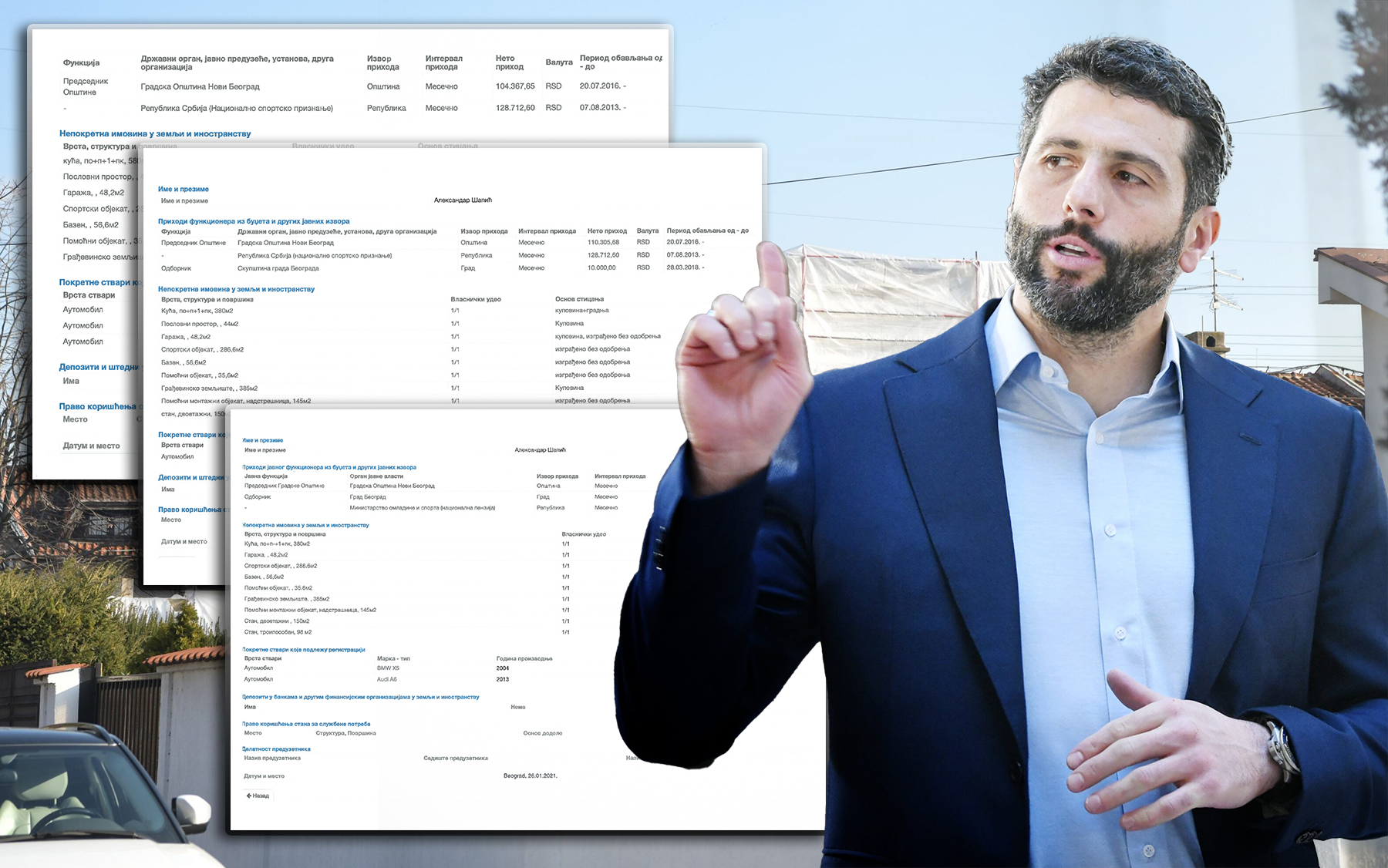 aleksandar sapic imovinska karta