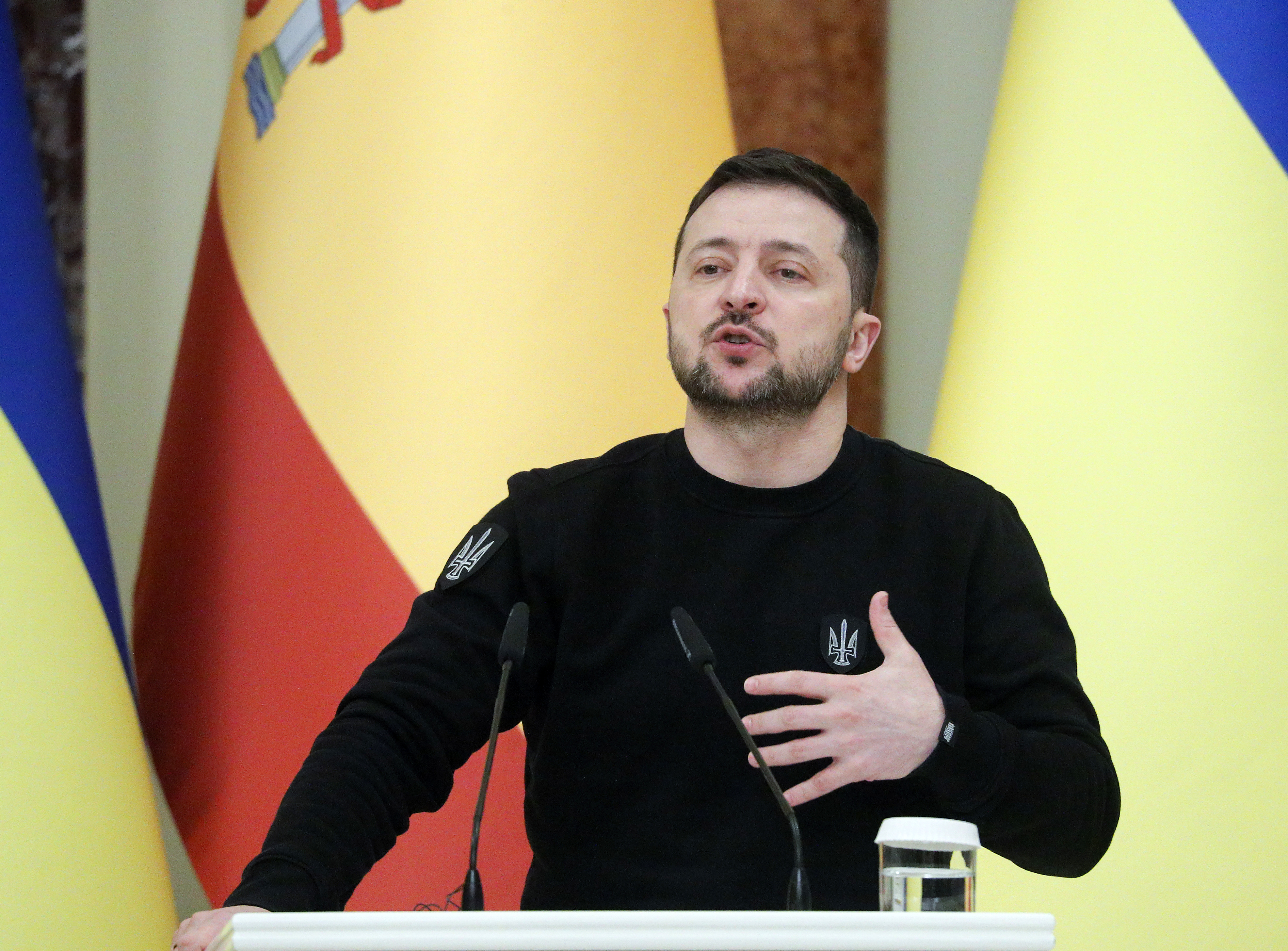 Spanish Prime Minister Pedro Sanchez visits Kyiv