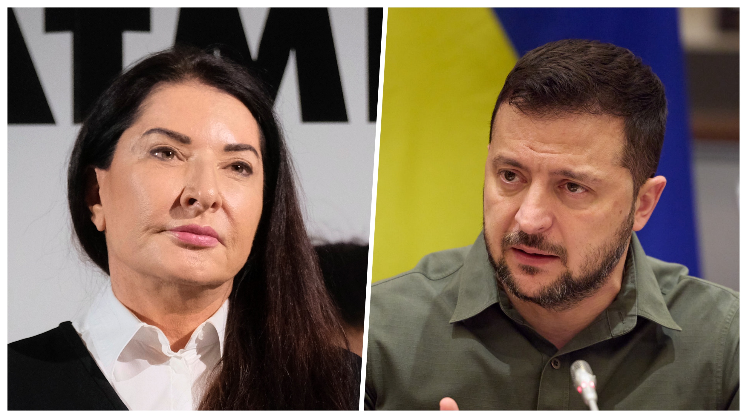 kombo Marina Abramović i Zelenski