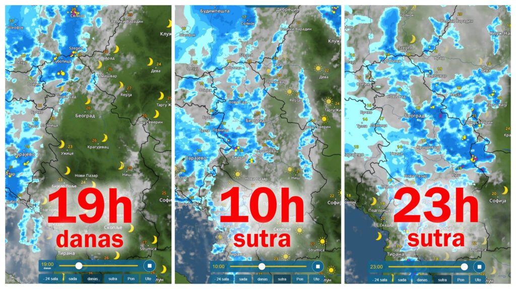 vremenska prognoza kombo