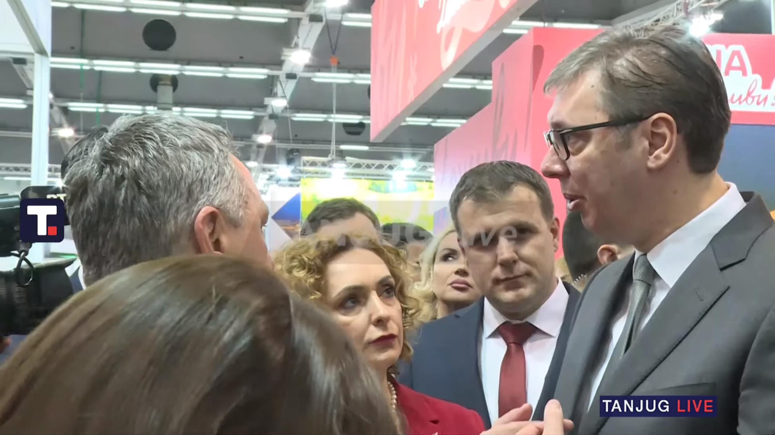 Aleksandar vucic na sajmu turizma